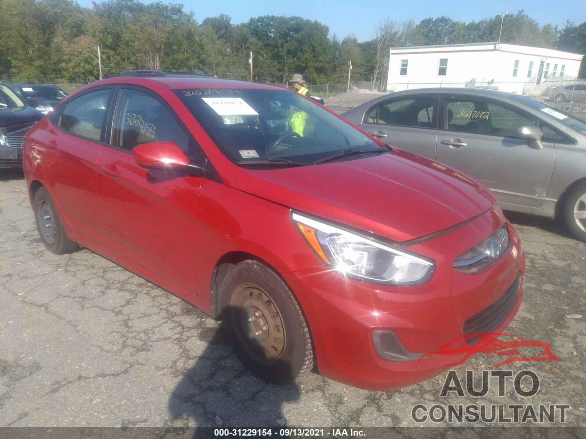 HYUNDAI ACCENT 2017 - KMHCT4AE1HU289802