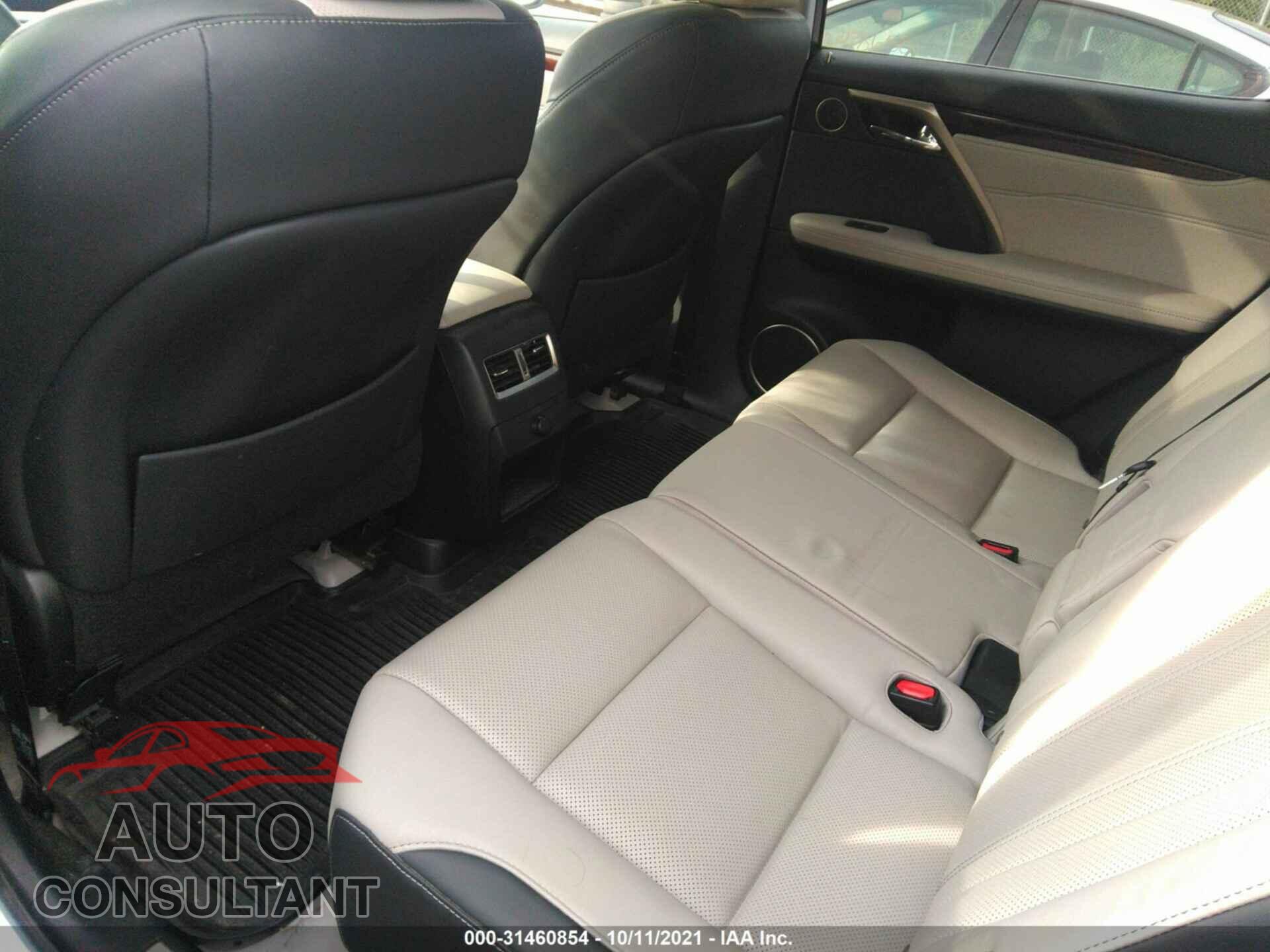 LEXUS RX 2017 - 2T2BZMCA9HC126039