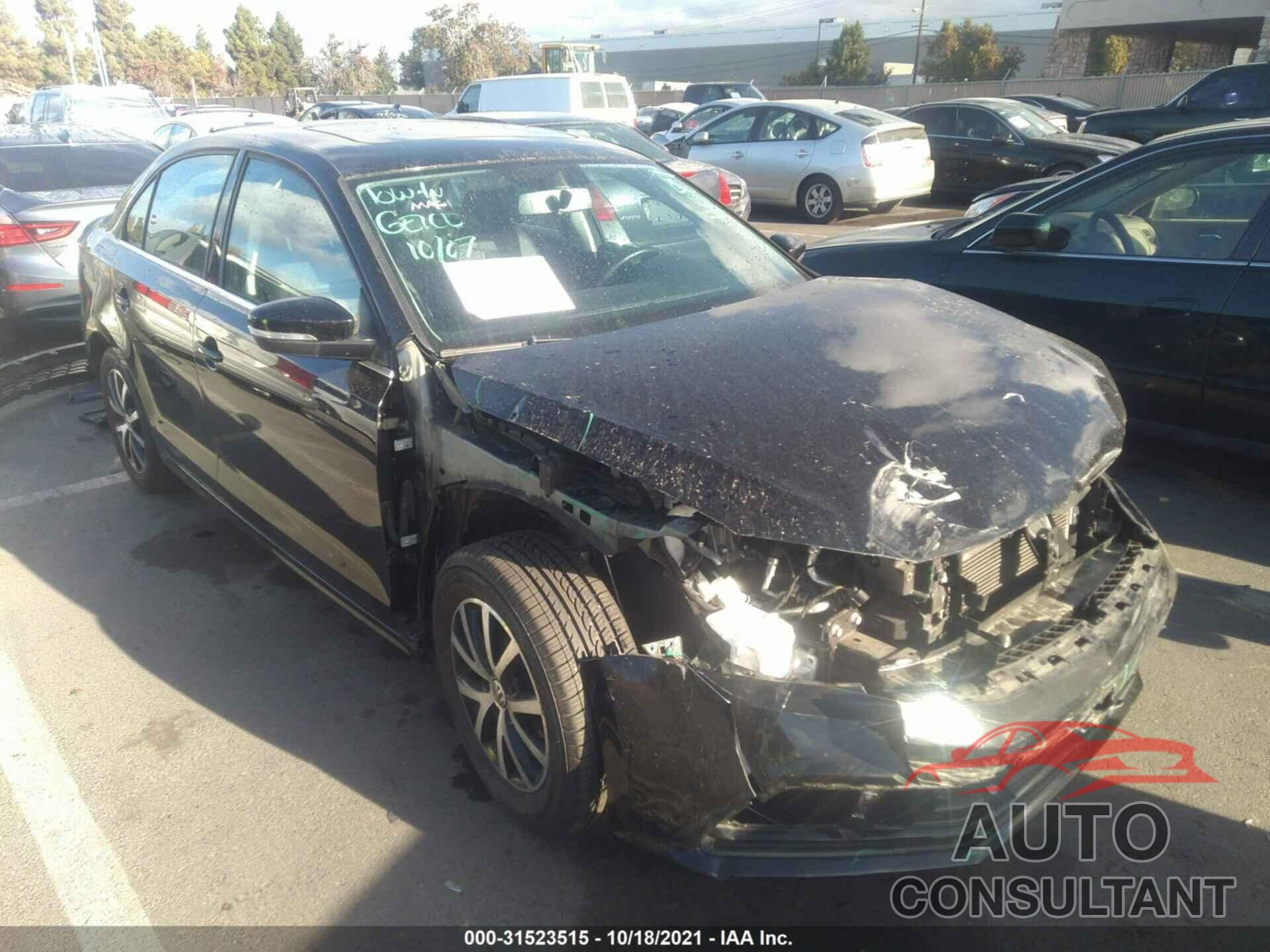 VOLKSWAGEN JETTA 2017 - 3VWDB7AJ7HM287435