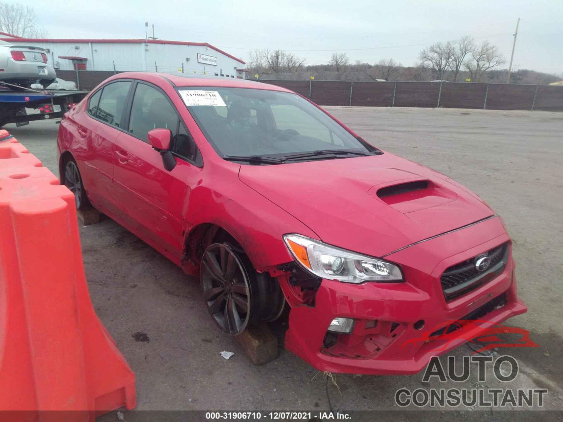 SUBARU WRX 2017 - JF1VA1E63H8802406