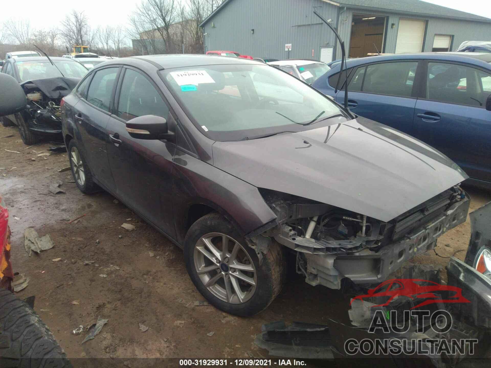 FORD FOCUS 2016 - 1FADP3F27GL310765