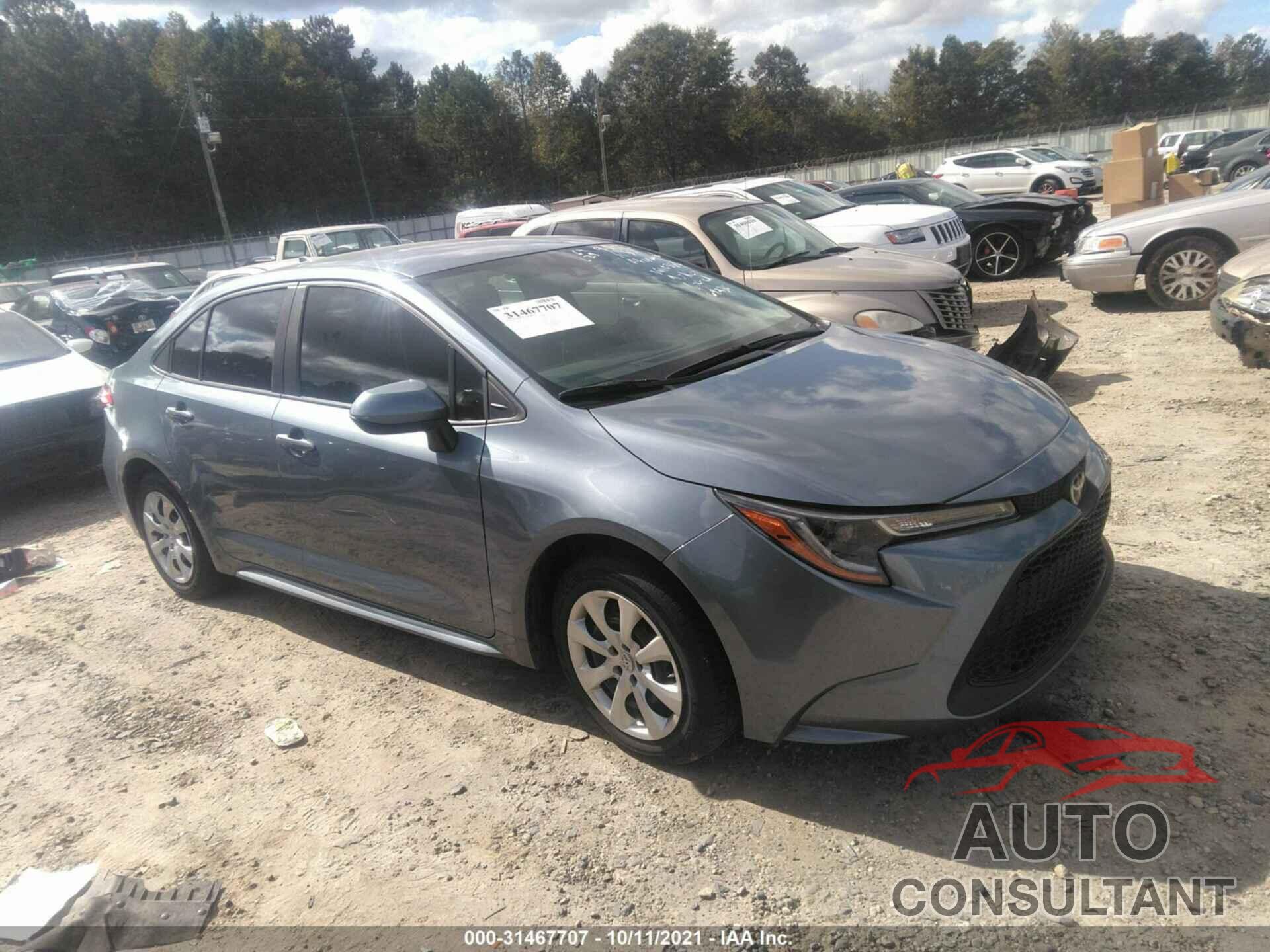 TOYOTA COROLLA 2020 - 5YFEPRAE1LP103664