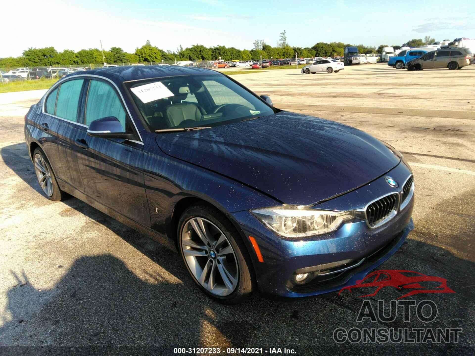 BMW 3 SERIES 2018 - WBA8E1C5XJA755957