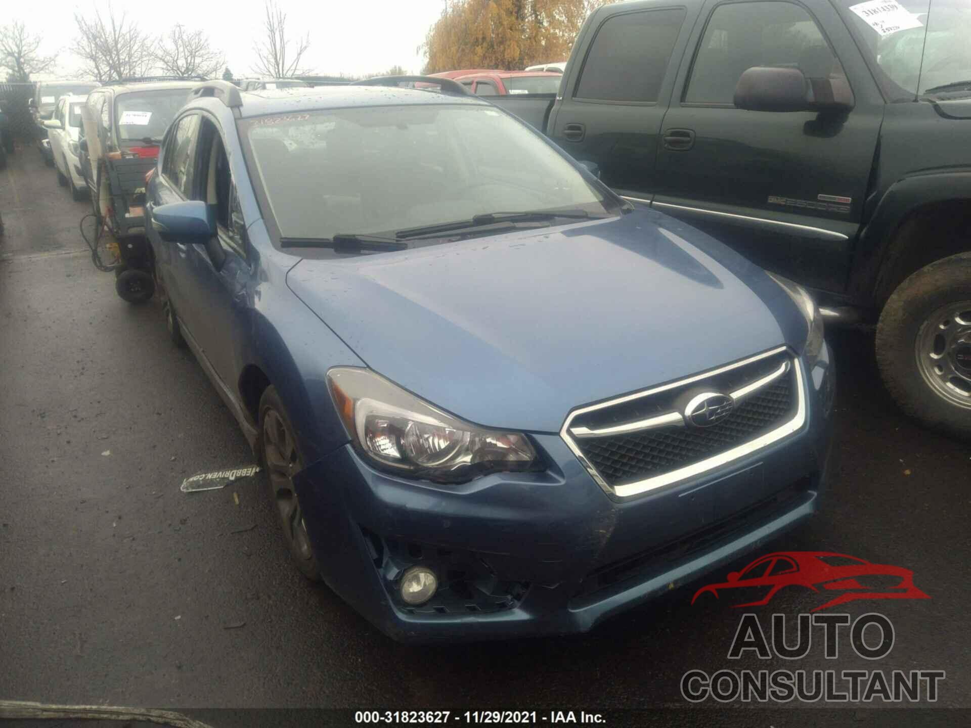 SUBARU IMPREZA WAGON 2016 - JF1GPAP63G8266236
