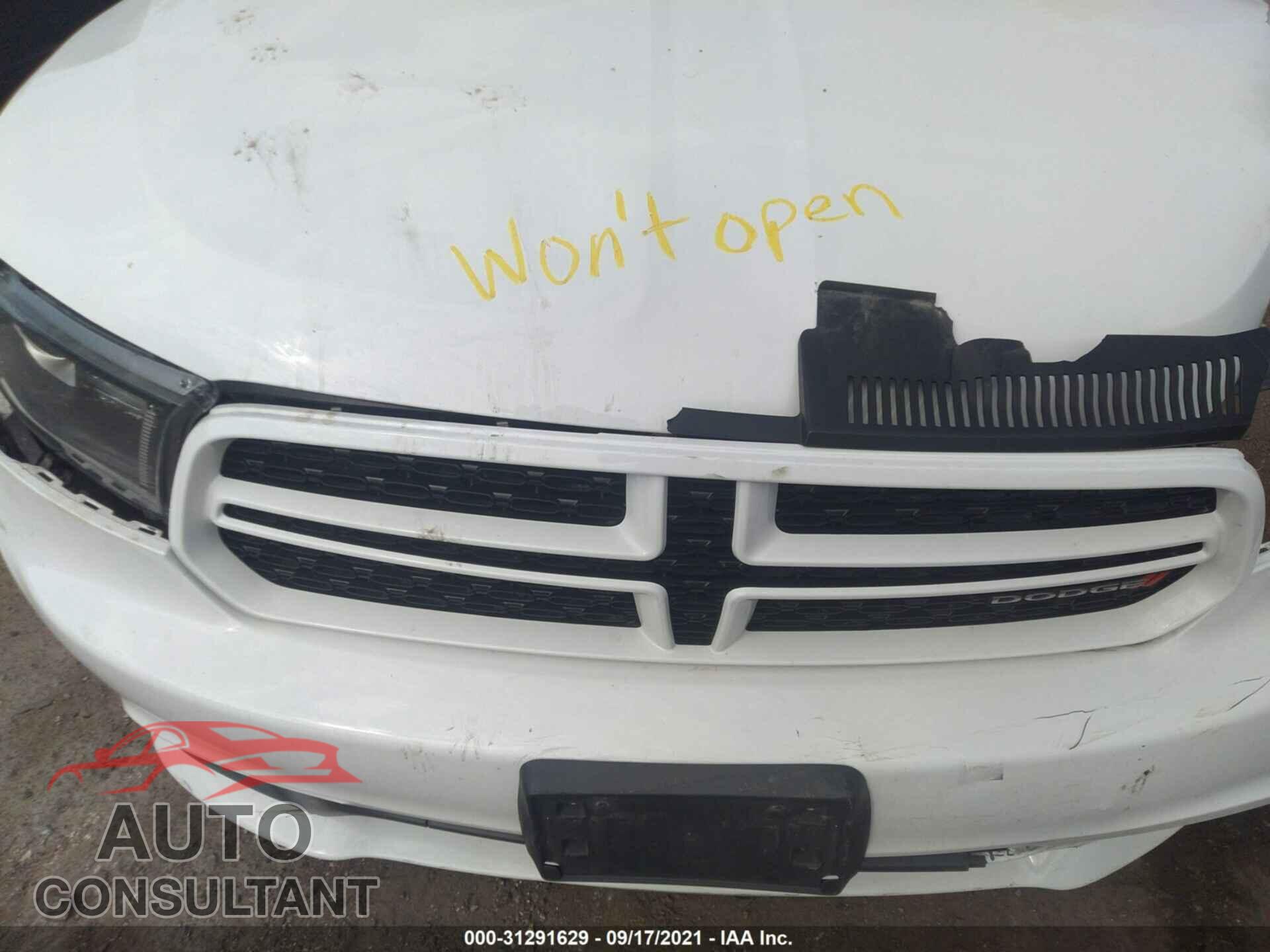 DODGE DURANGO 2017 - 1C4RDJDG4HC661081