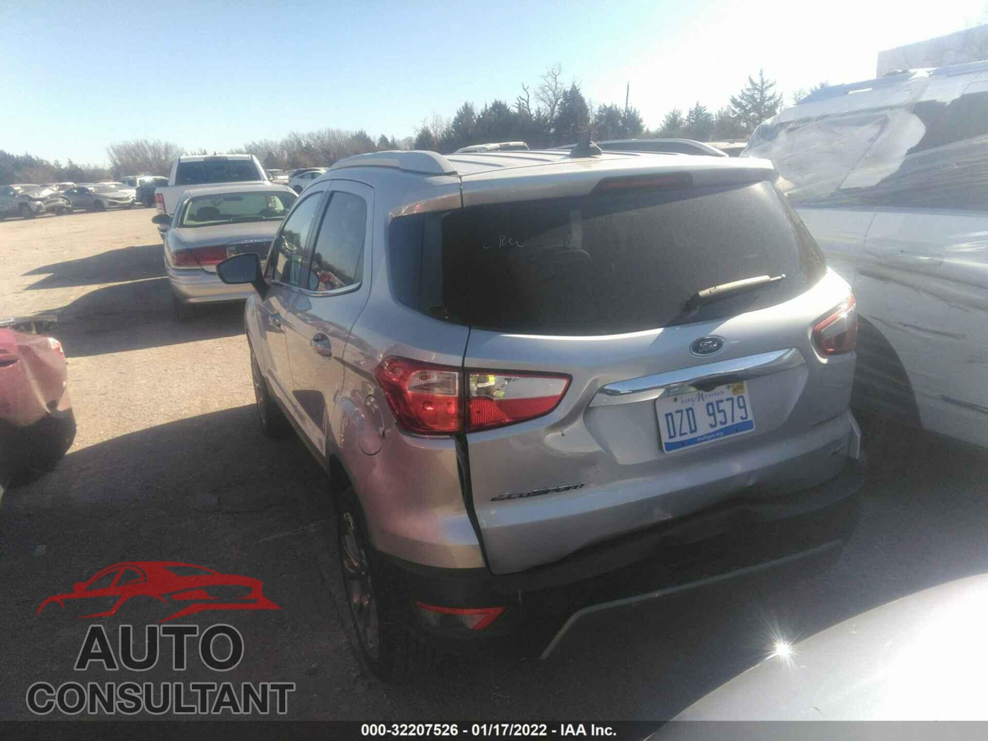 FORD ECOSPORT 2020 - MAJ6S3KL2LC360800