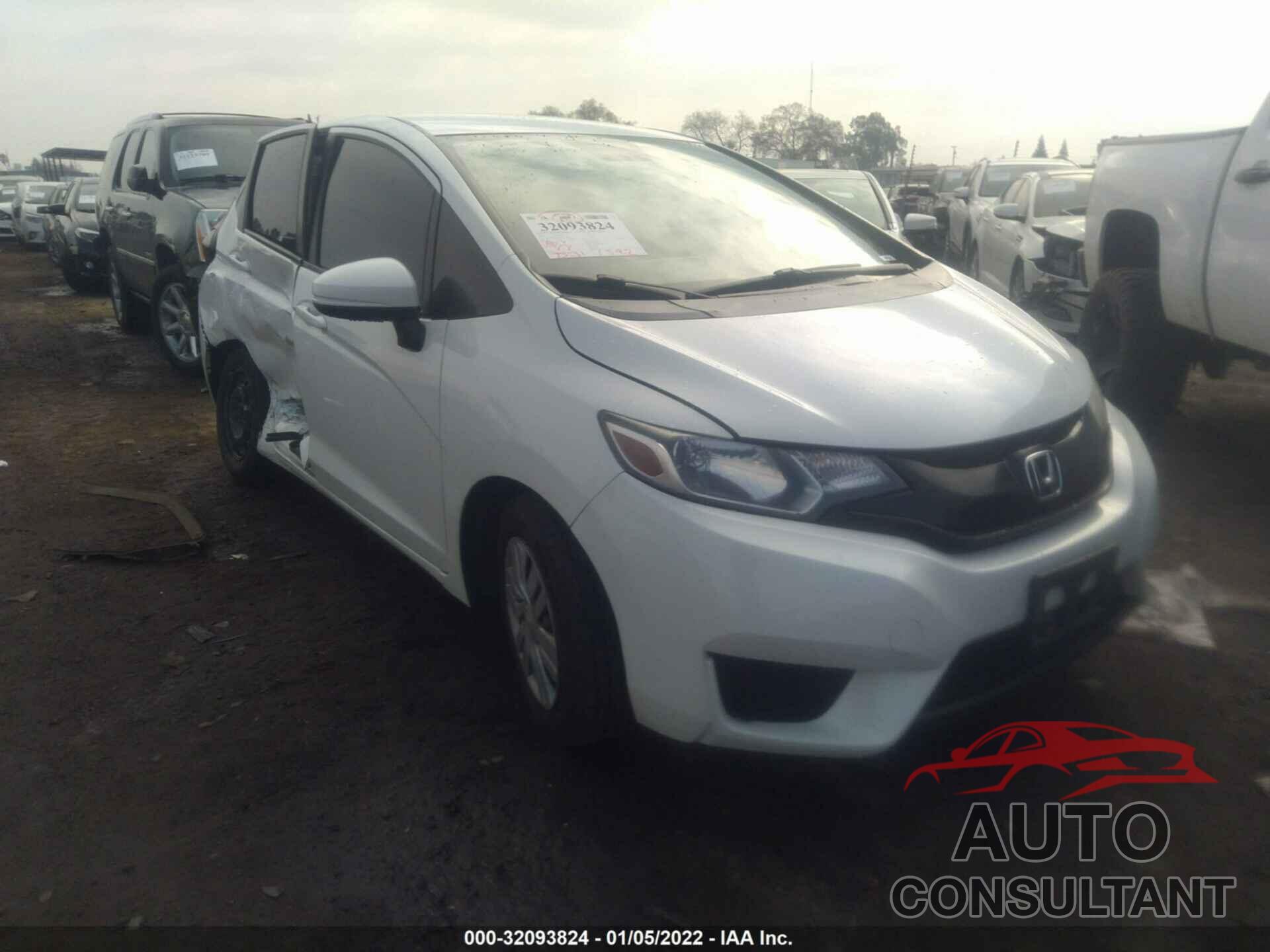 HONDA FIT 2016 - JHMGK5H59GS012585