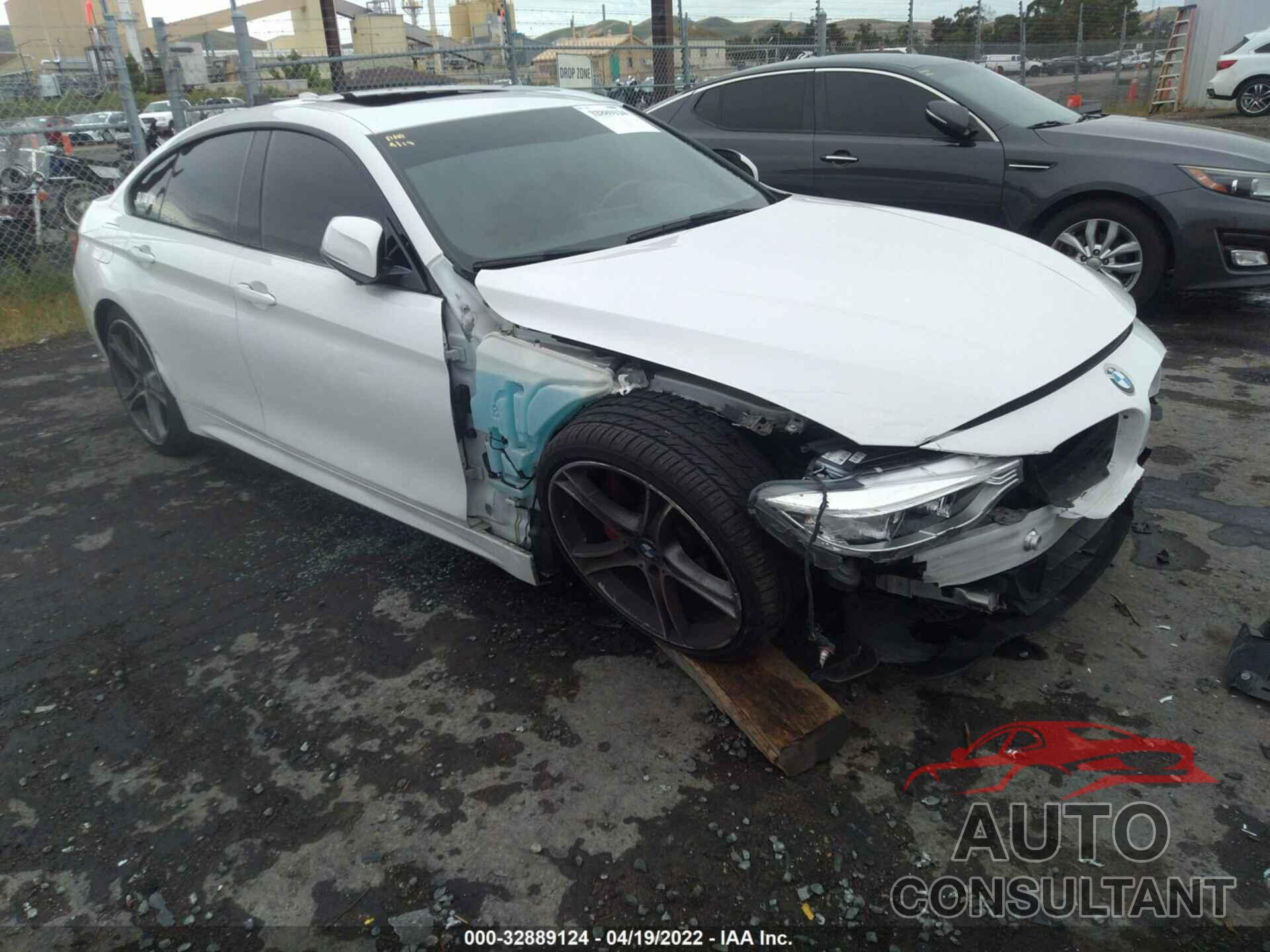 BMW 4 SERIES 2017 - WBA4F7C51HG787413