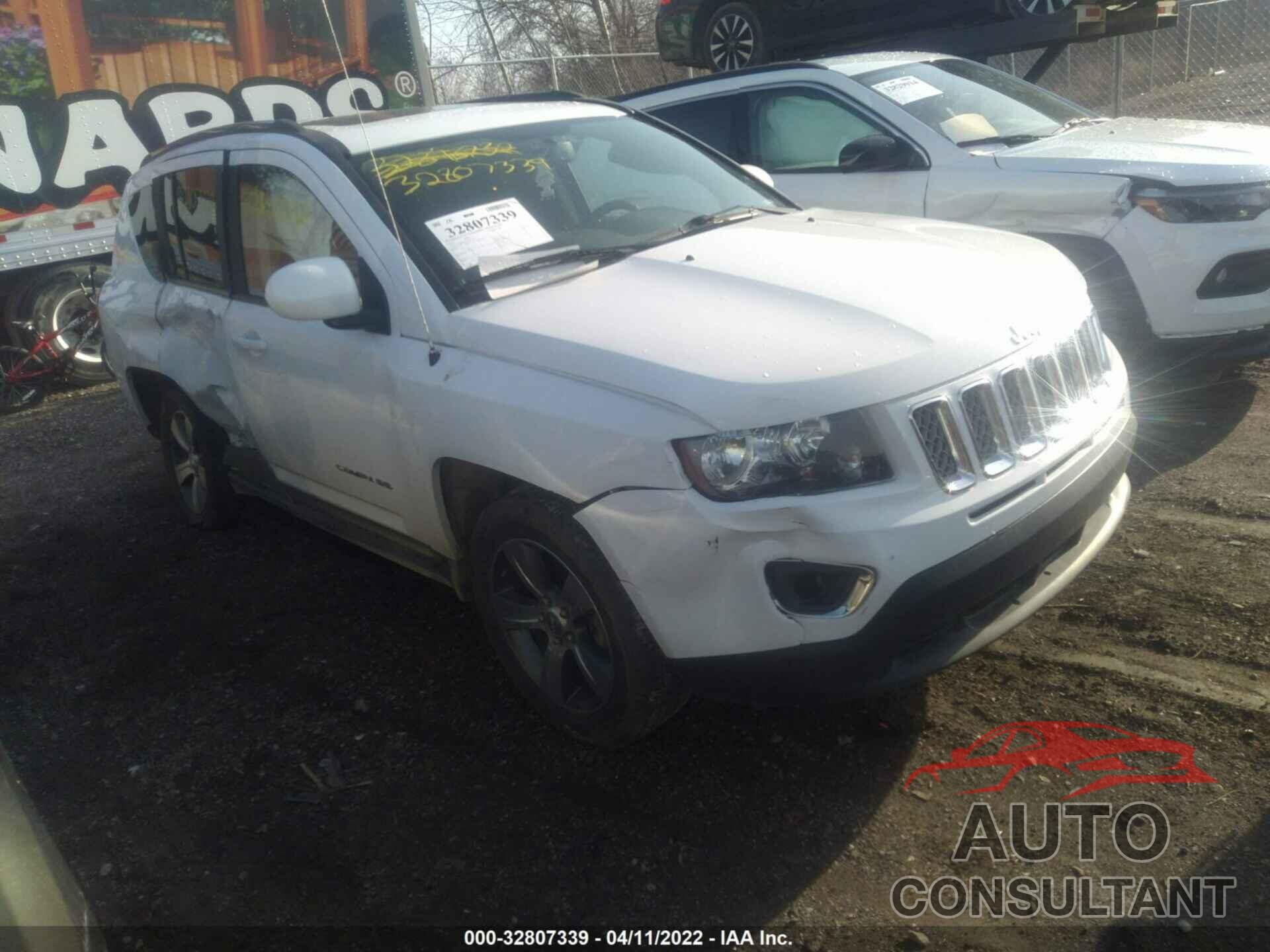 JEEP COMPASS 2016 - 1C4NJDEB4GD802641