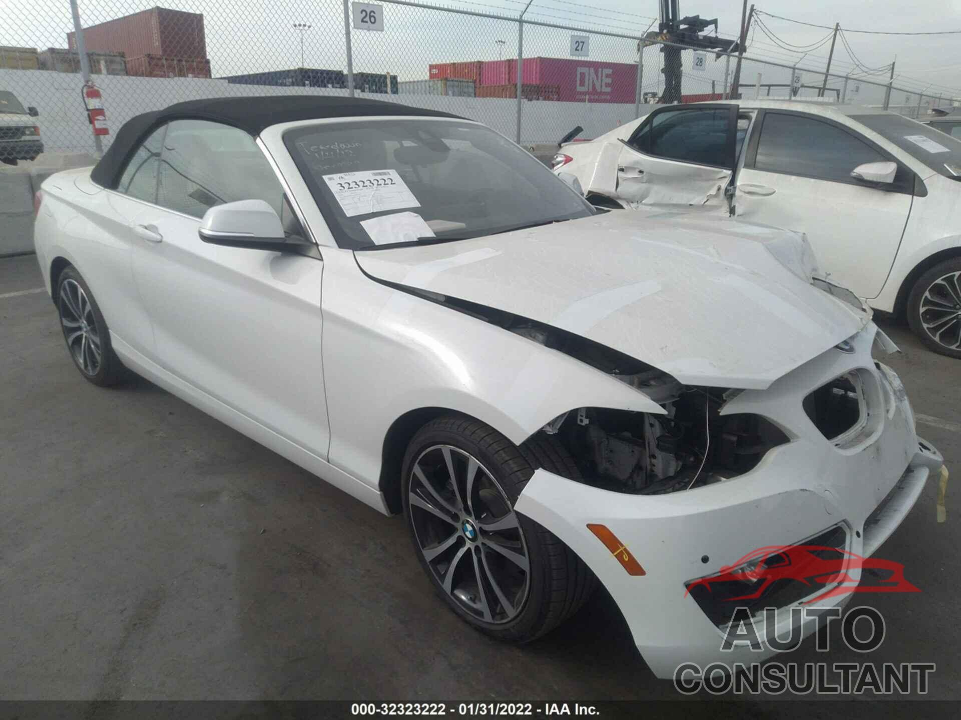 BMW 2 SERIES 2020 - WBA2M7C02L7E61665