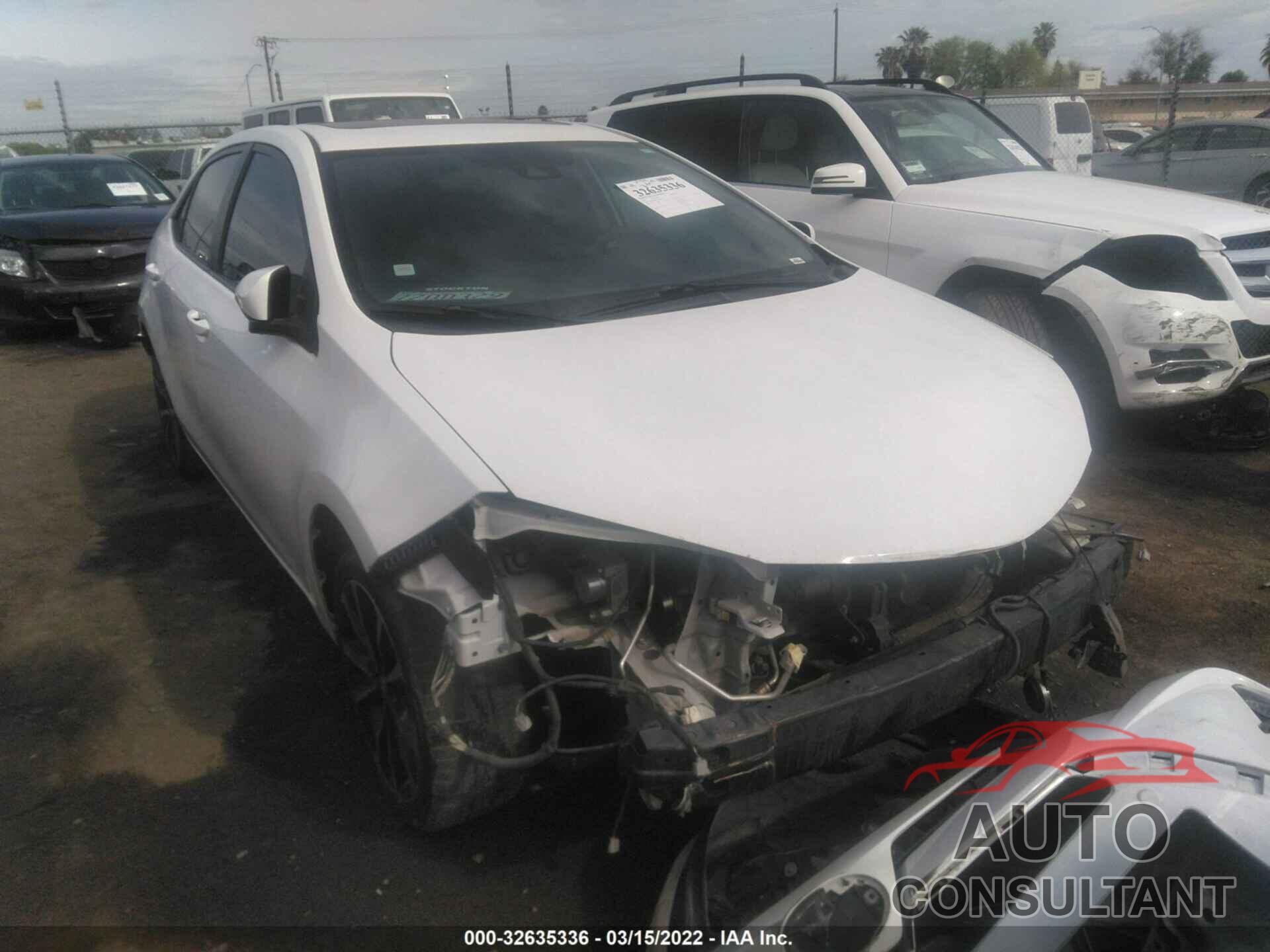 TOYOTA COROLLA 2017 - 5YFBURHE9HP688891