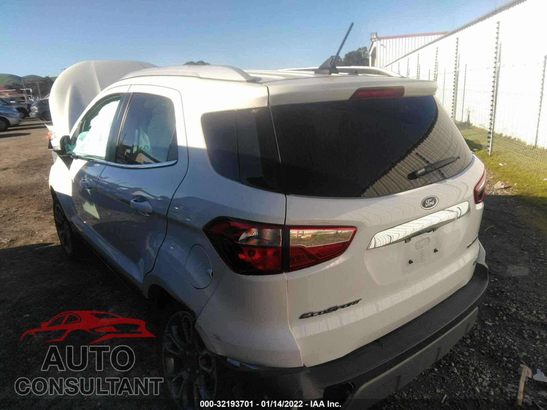 FORD ECOSPORT 2020 - MAJ6S3KL8LC362079