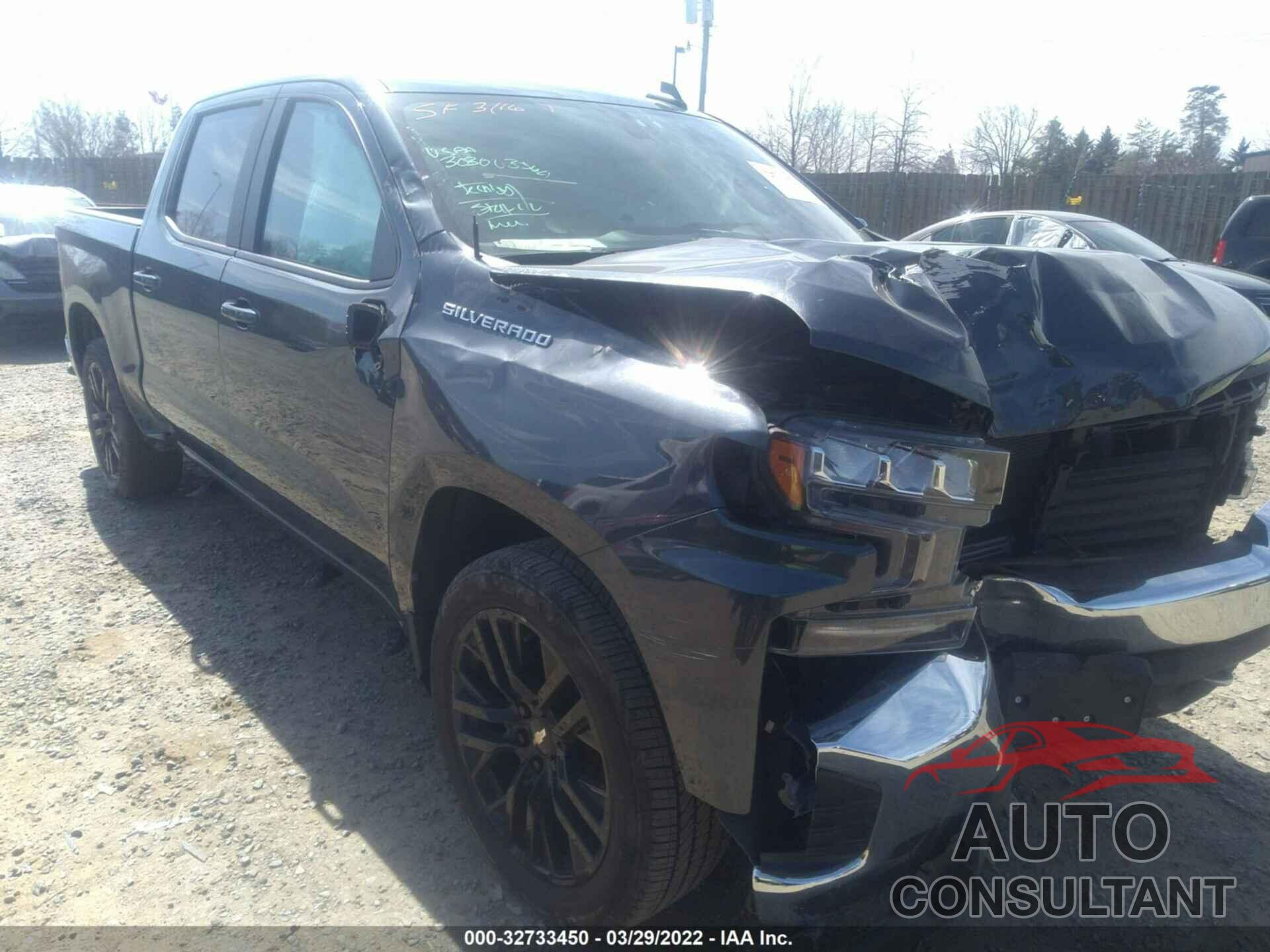 CHEVROLET SILVERADO 1500 2020 - 1GCPYDEK0LZ133611