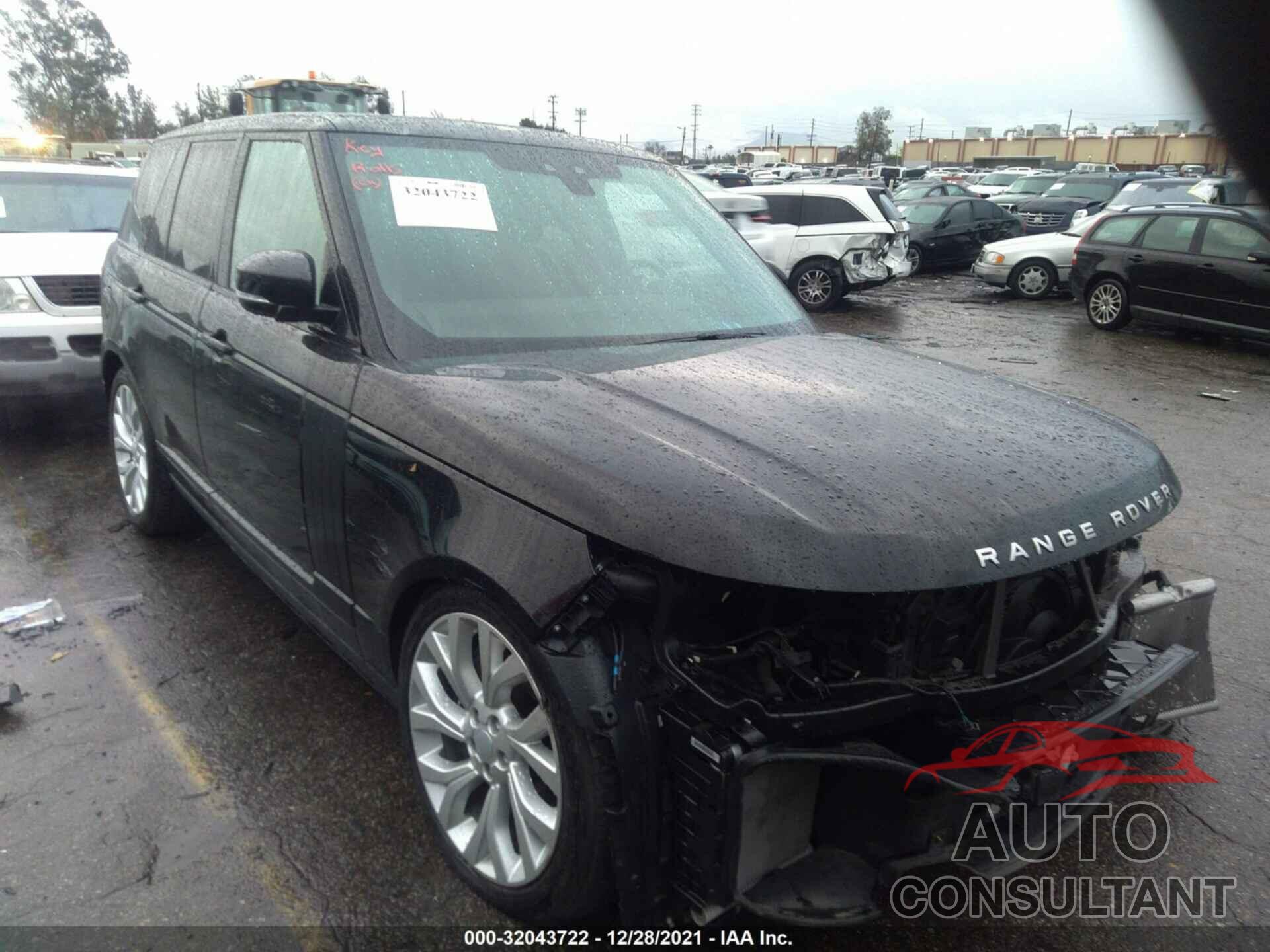 LAND ROVER RANGE ROVER 2018 - SALGS2RE2JA382328