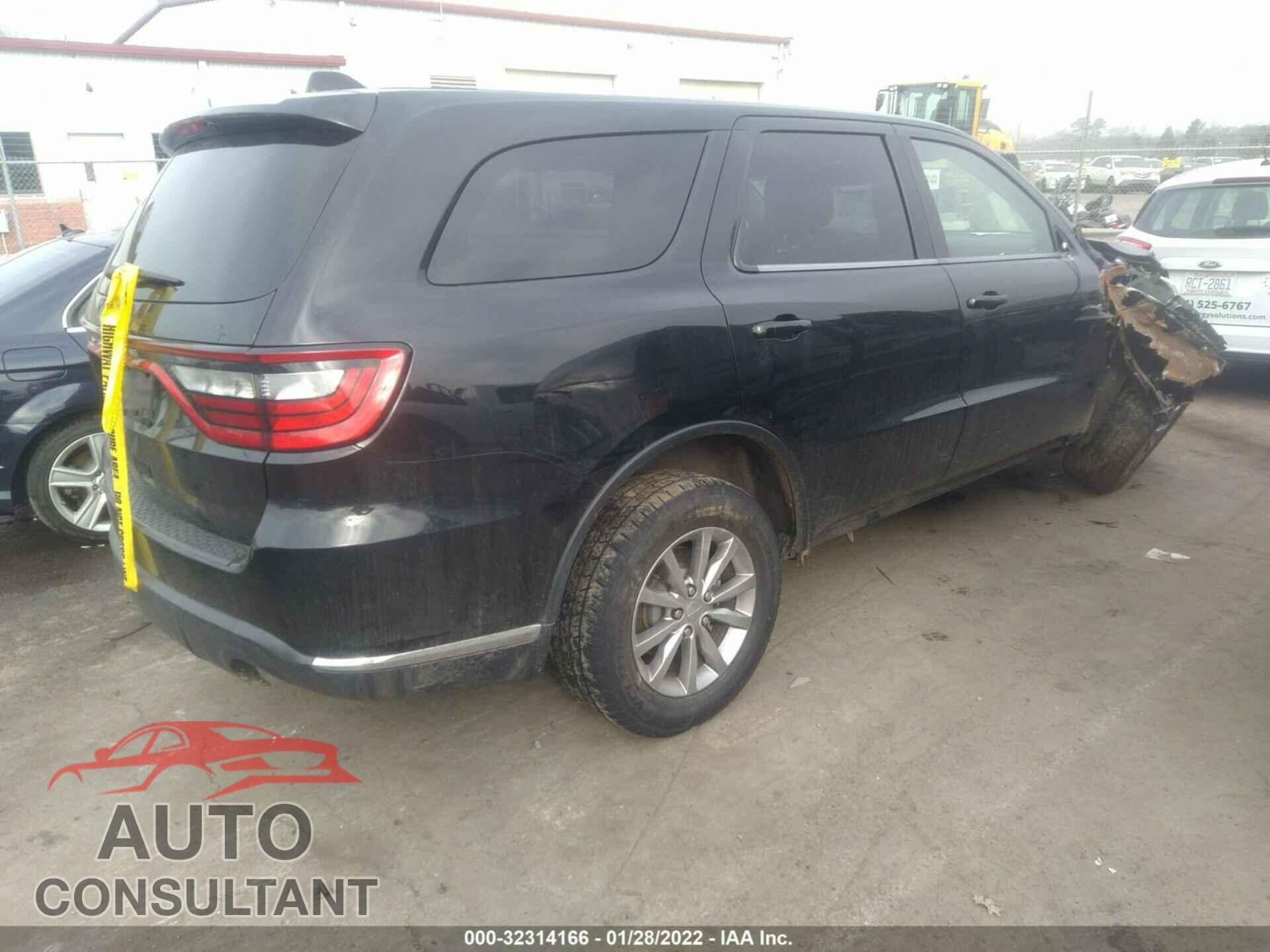 DODGE DURANGO 2017 - 1C4RDJAG4HC681111