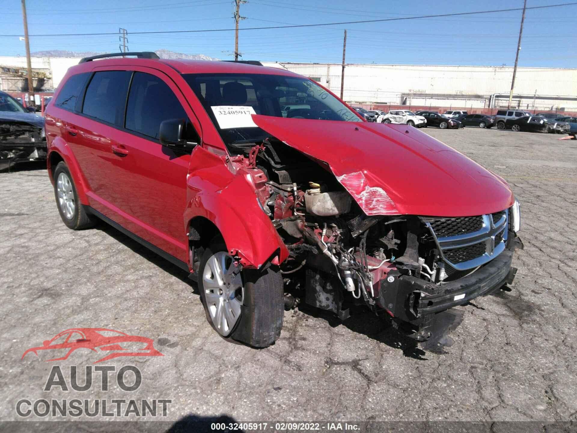 DODGE JOURNEY 2017 - 3C4PDCAB1HT707501