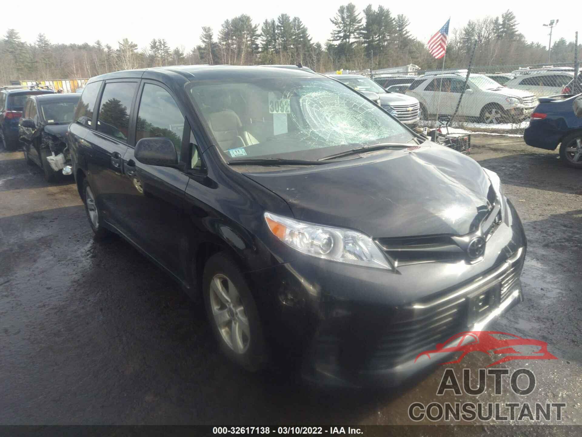 TOYOTA SIENNA 2020 - 5TDZZ3DCXLS072165