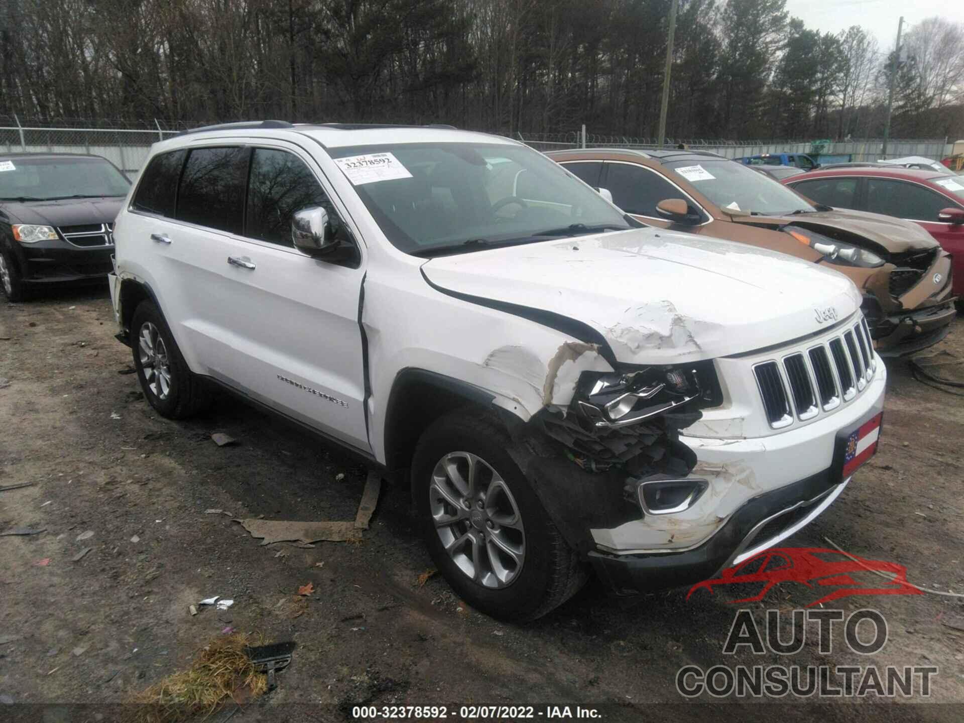 JEEP GRAND CHEROKEE 2016 - 1C4RJFBG9GC334442