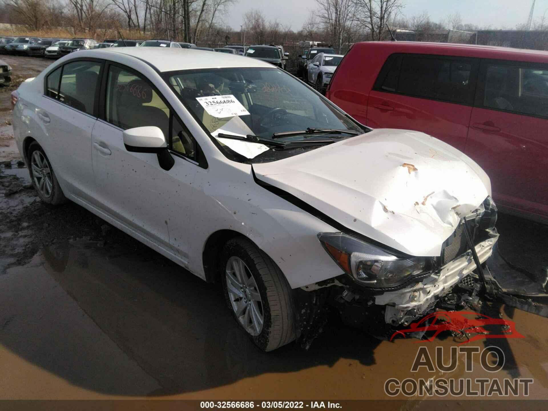SUBARU IMPREZA SEDAN 2016 - JF1GJAB68GH007234