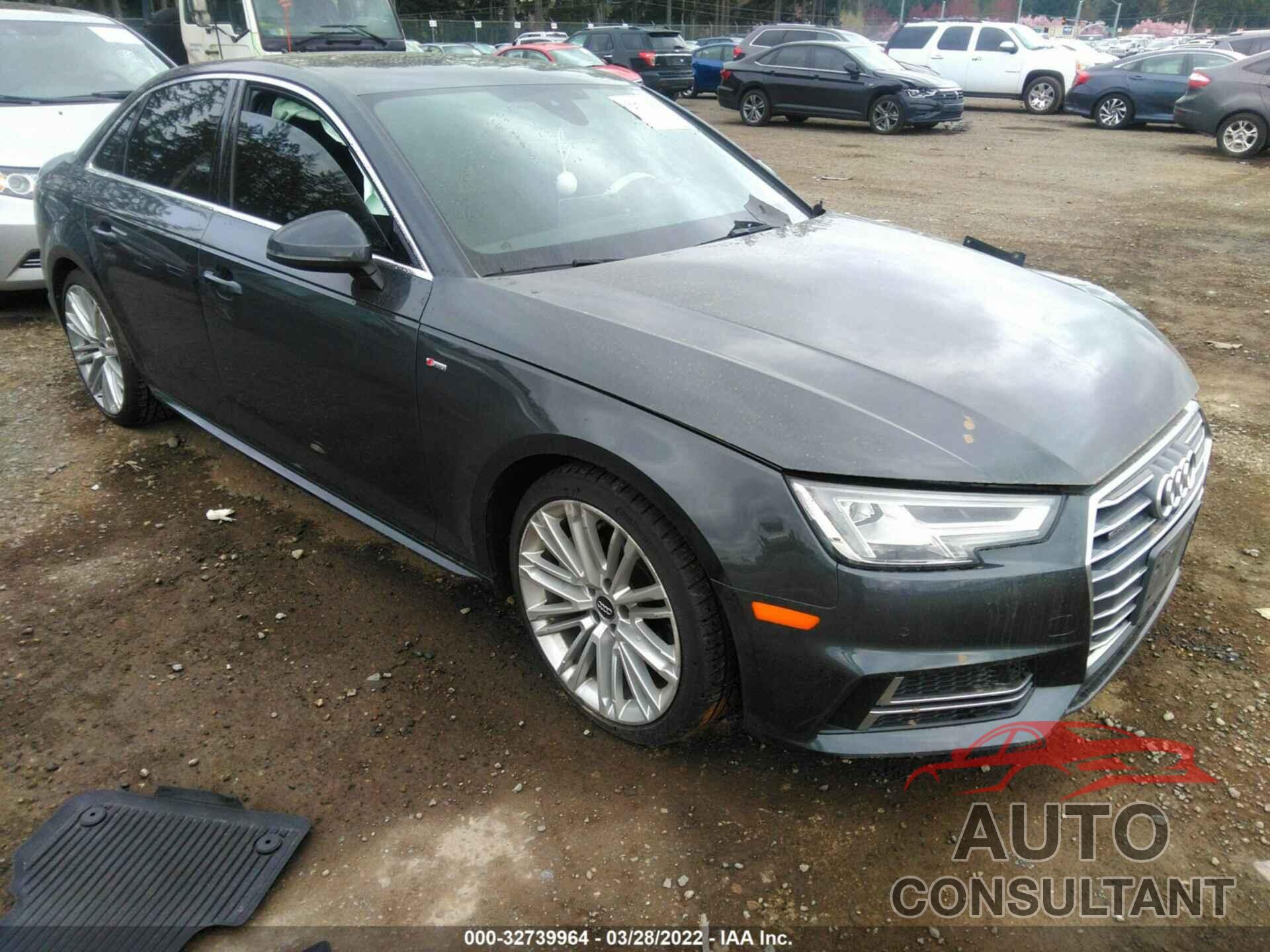 AUDI A4 2017 - WAUENAF42HN014470