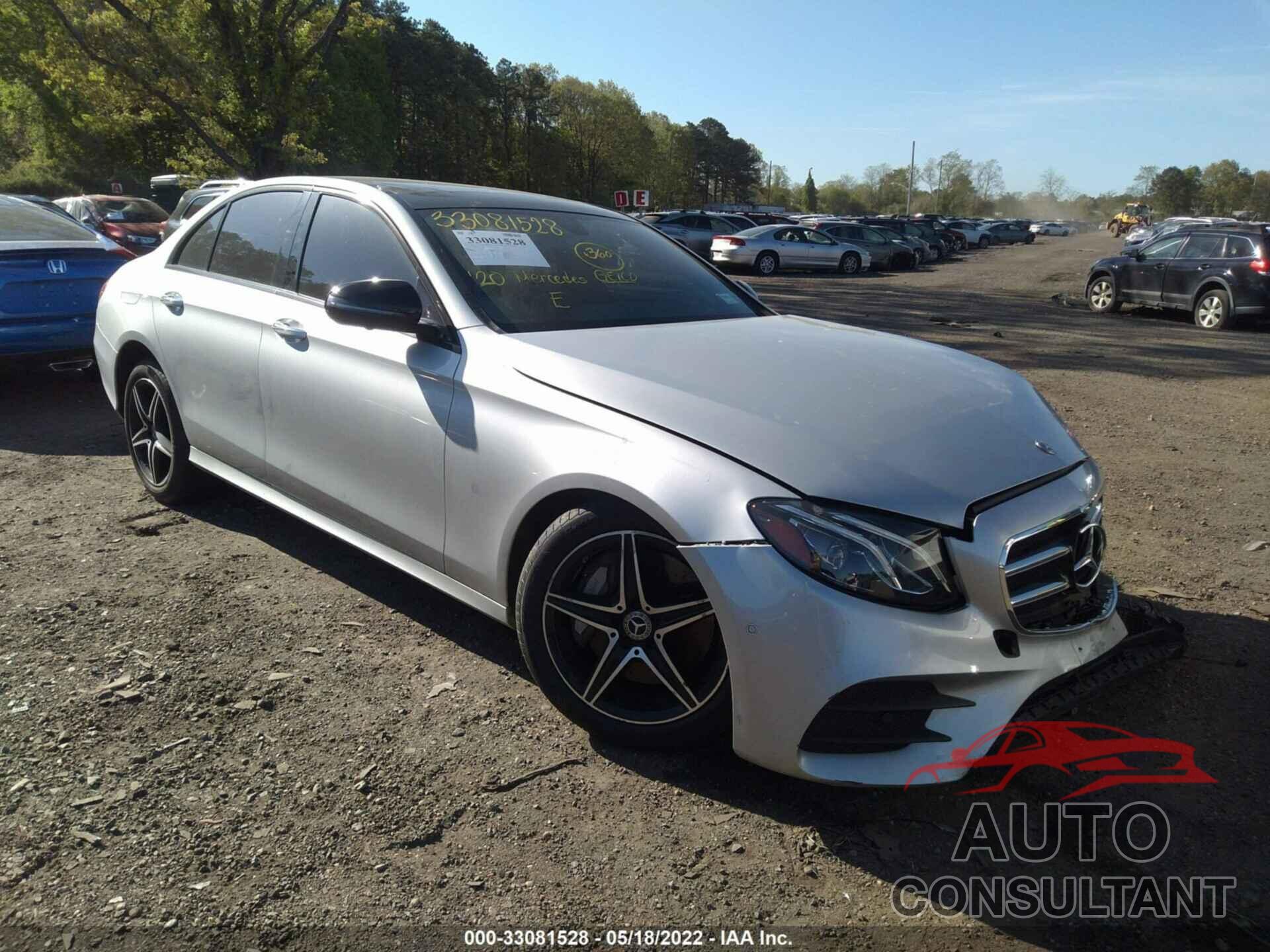MERCEDES-BENZ E-CLASS 2020 - WDDZF8EB3LA738183