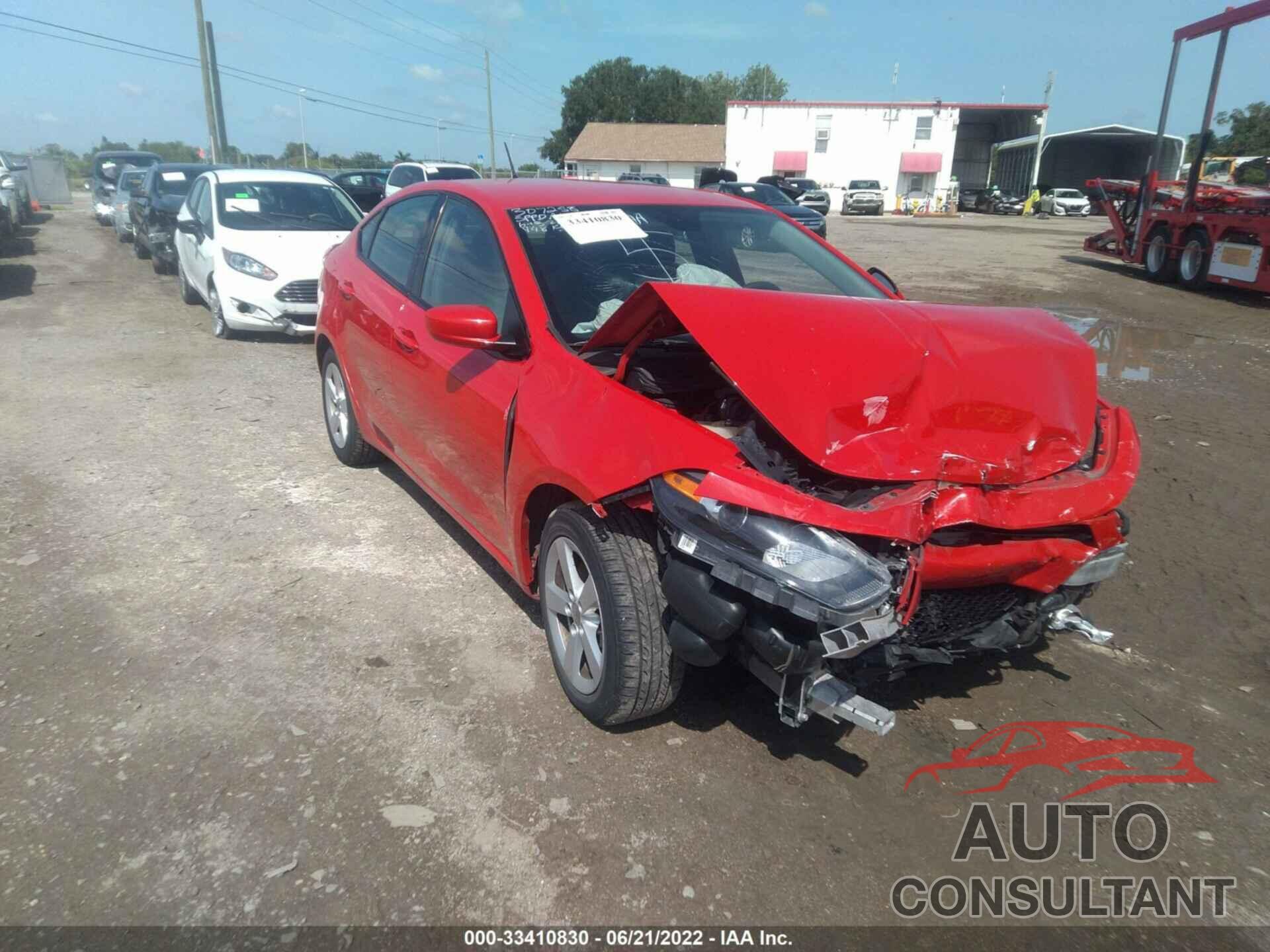 DODGE DART 2016 - 1C3CDFBA0GD694450