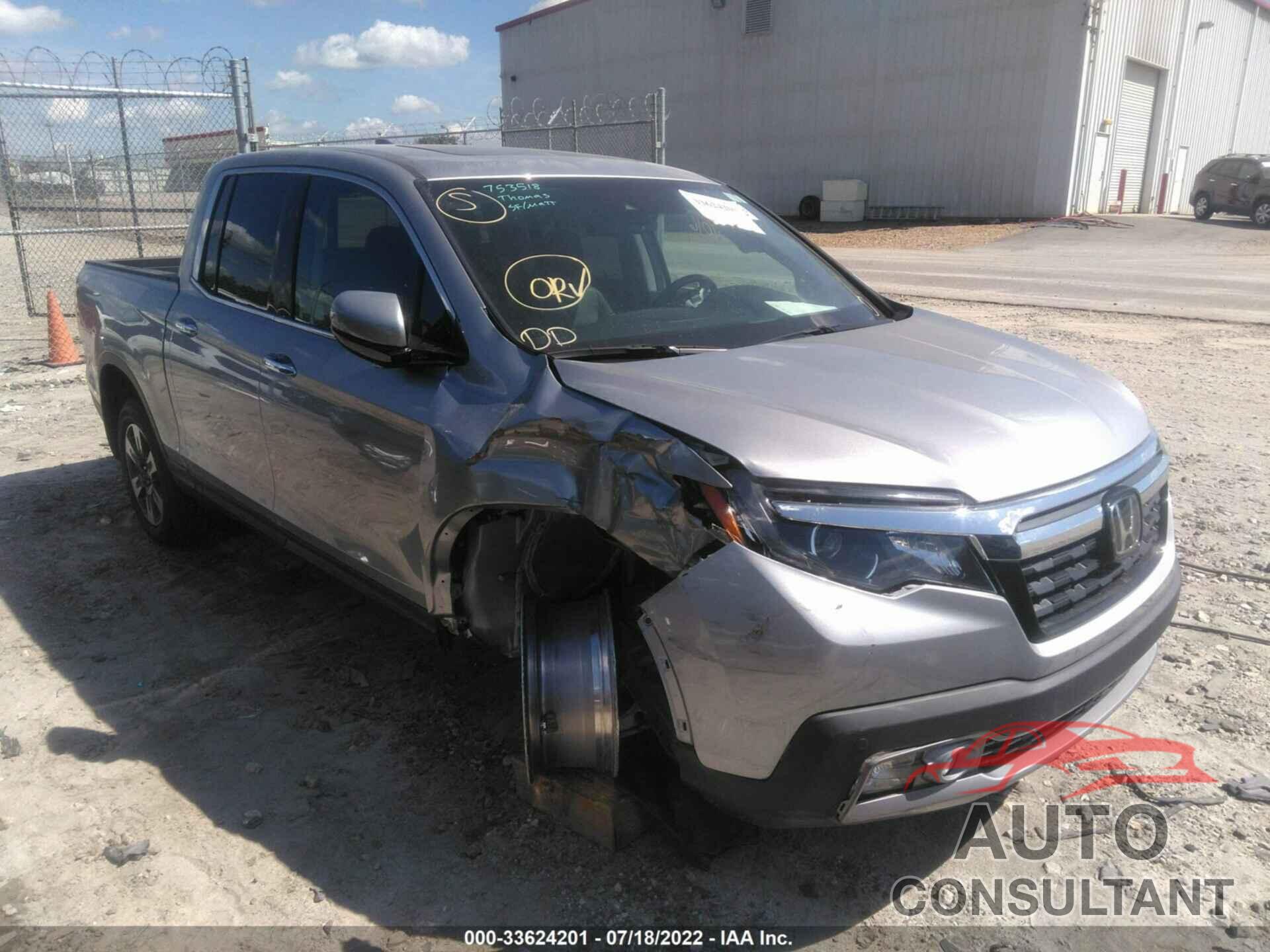 HONDA RIDGELINE 2019 - 5FPYK3F73KB014618