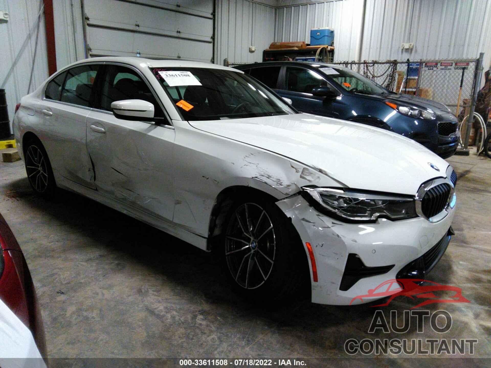 BMW 3 SERIES 2019 - WBA5R7C54KFH29338