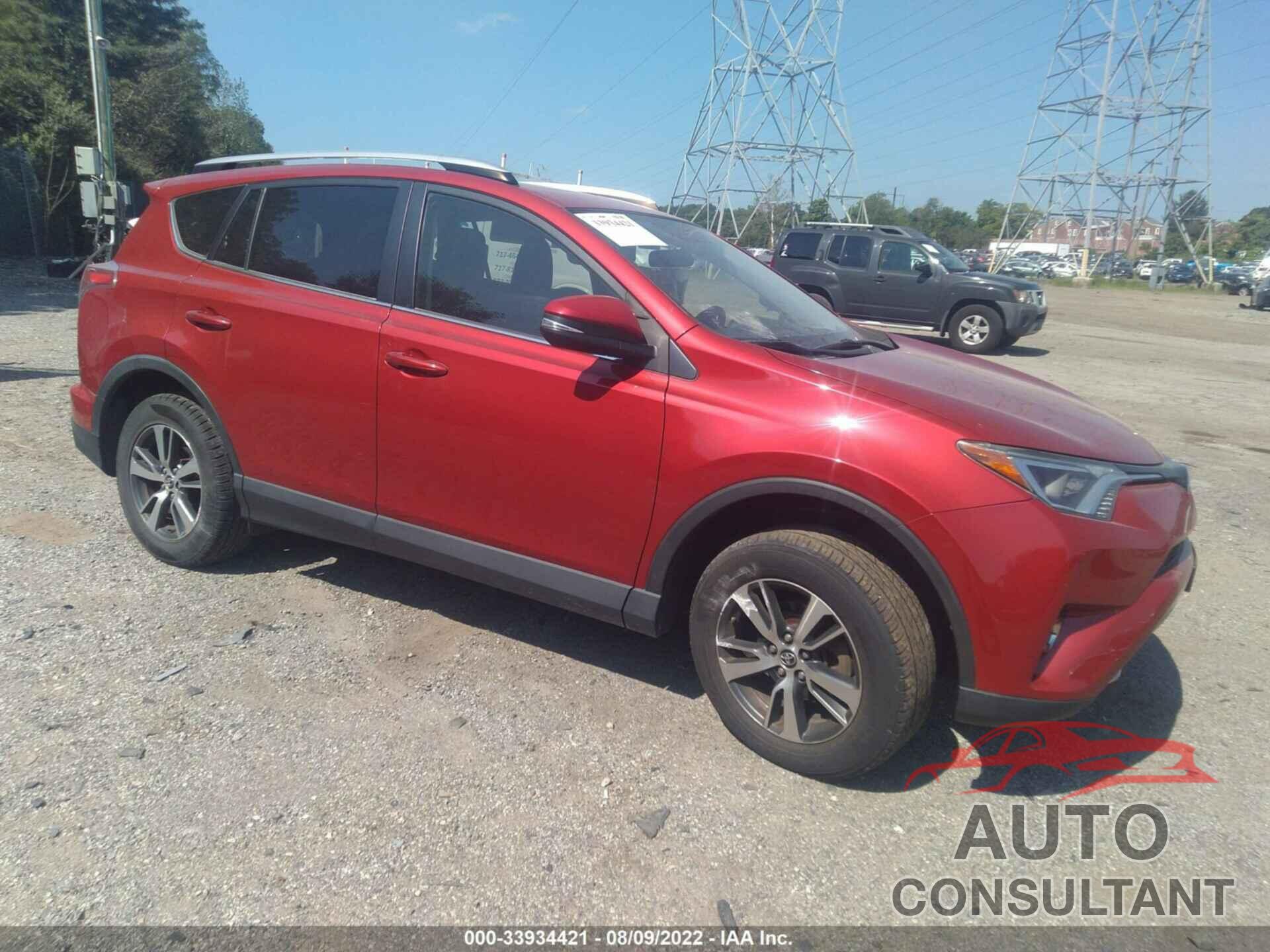 TOYOTA RAV4 2016 - JTMRFREV6GJ097367