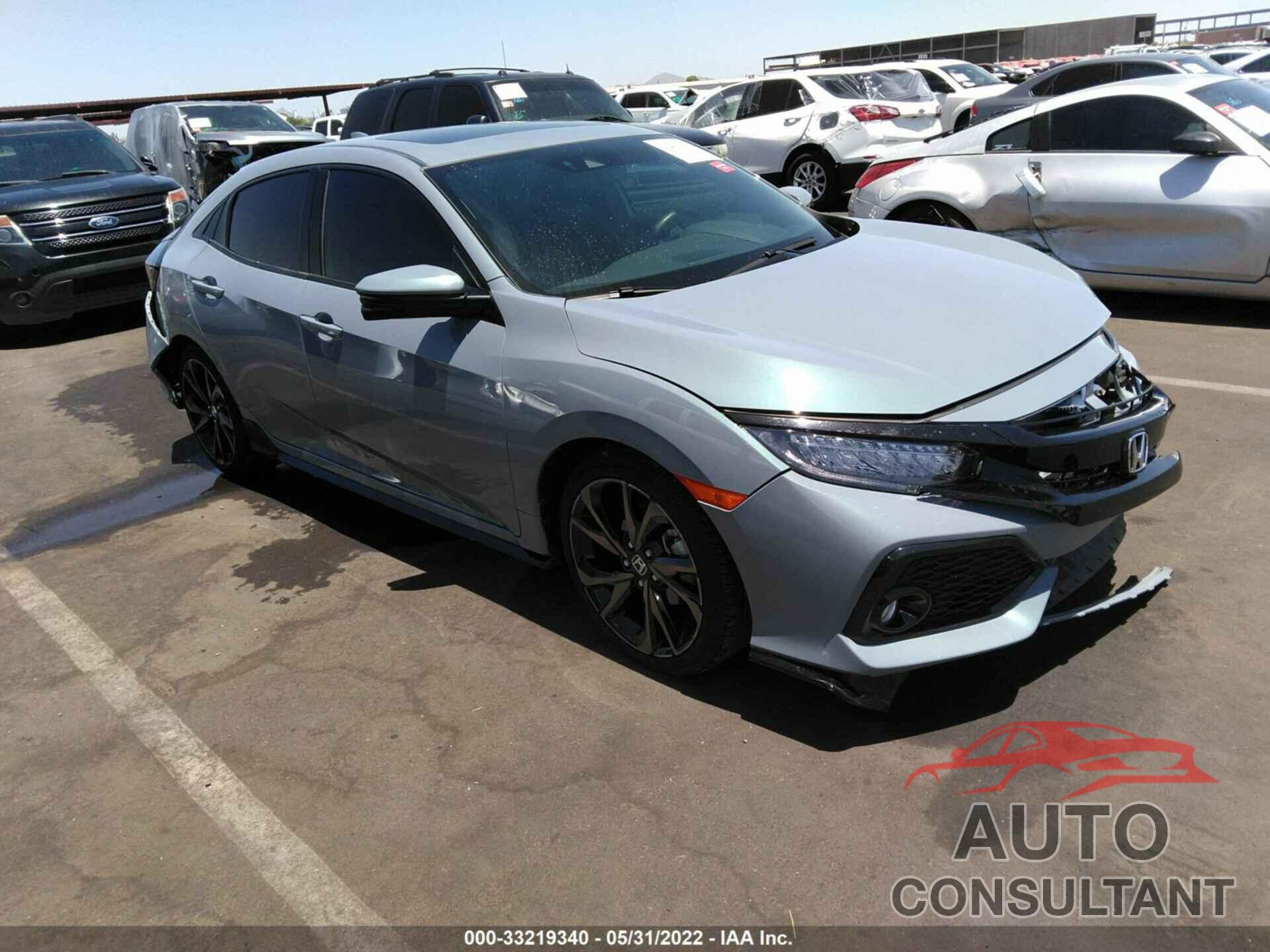 HONDA CIVIC HATCHBACK 2019 - SHHFK7H92KU213714