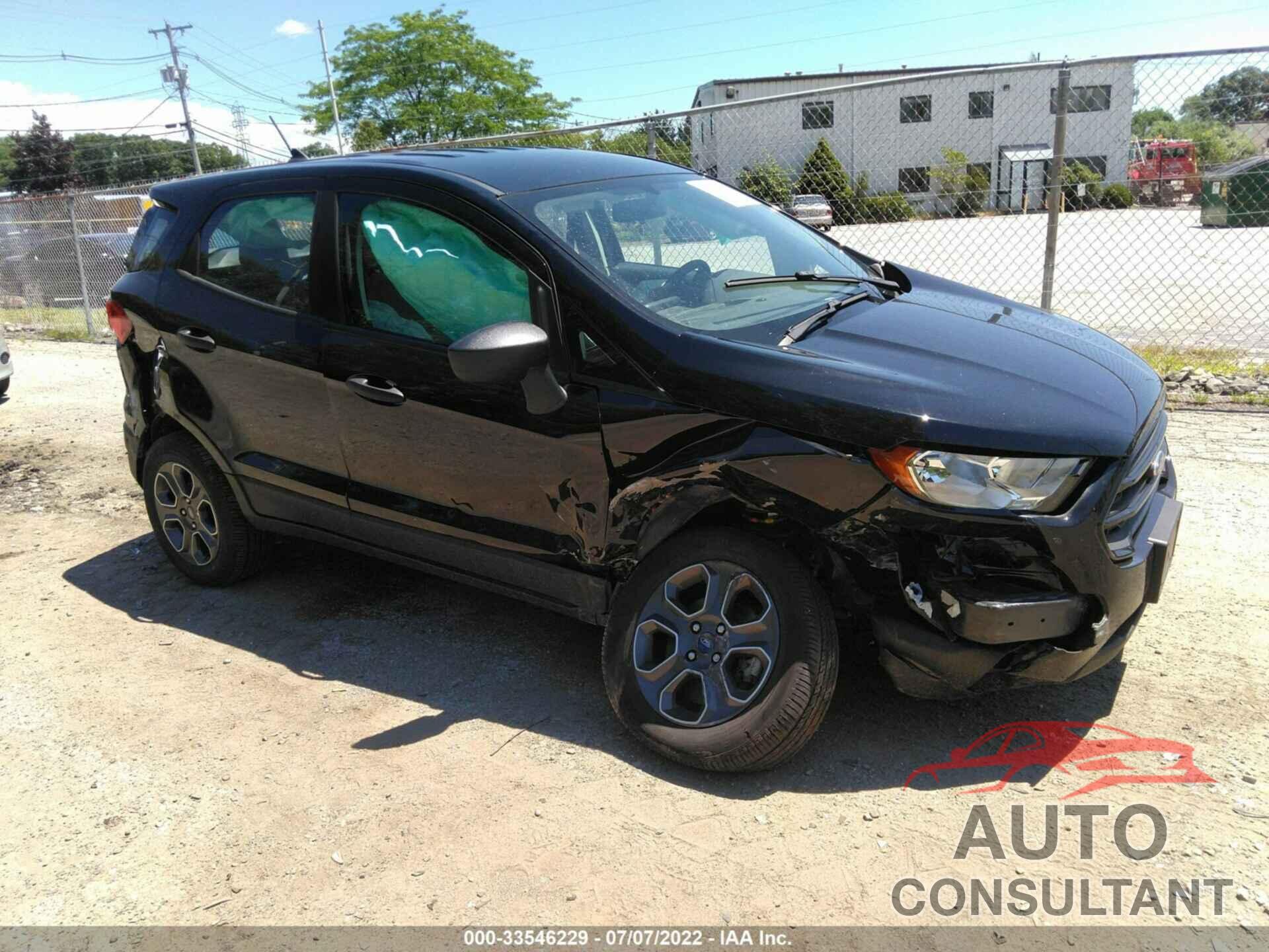 FORD ECOSPORT 2020 - MAJ6S3FL8LC382505