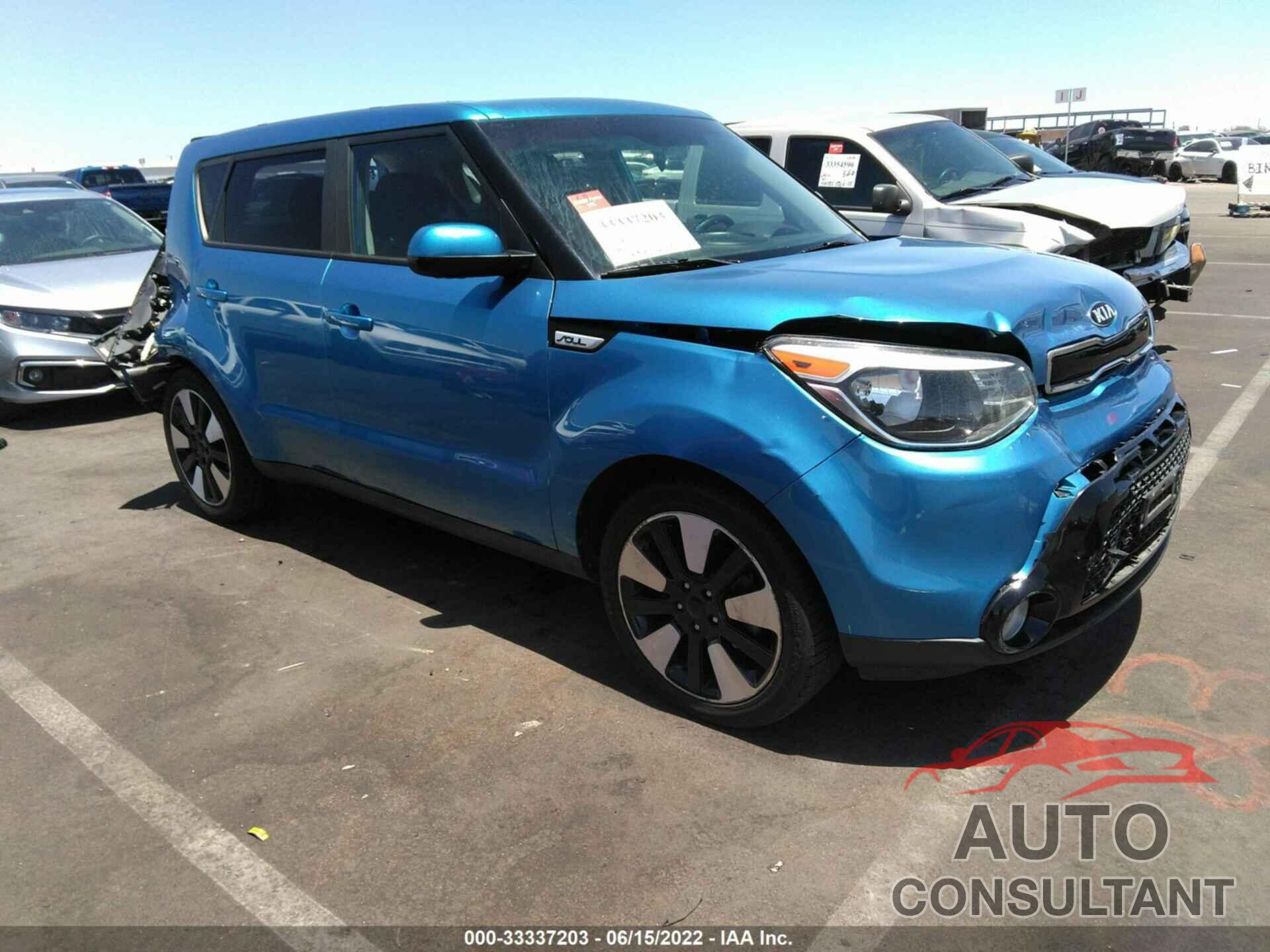 KIA SOUL 2016 - KNDJP3A53G7391190