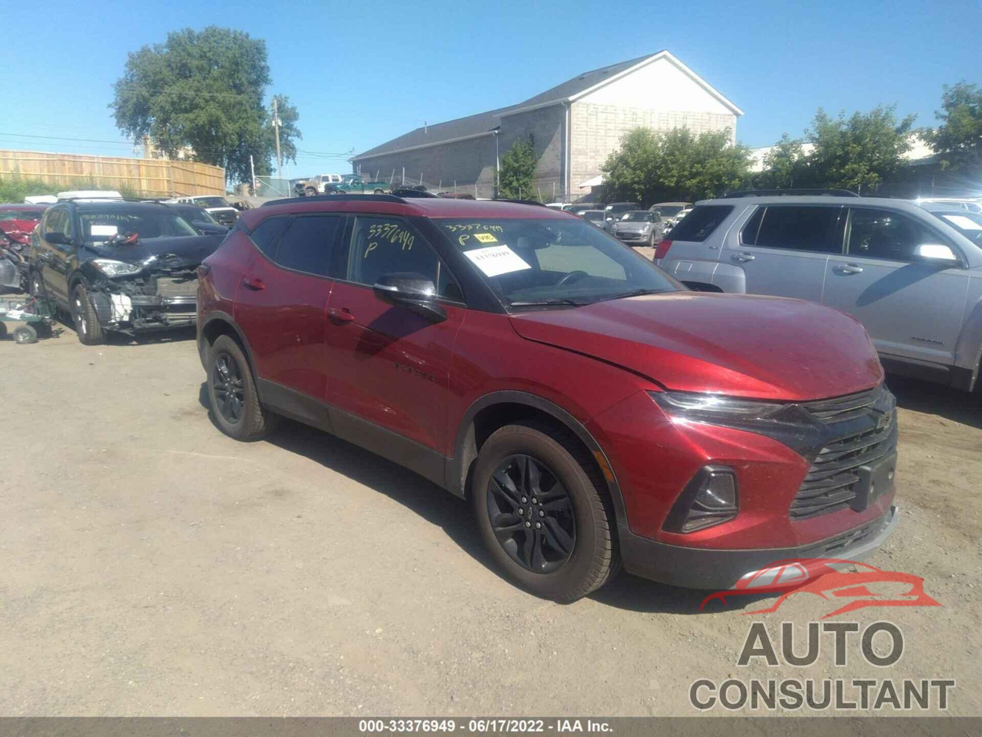 CHEVROLET BLAZER 2021 - 3GNKBHRS4MS506295