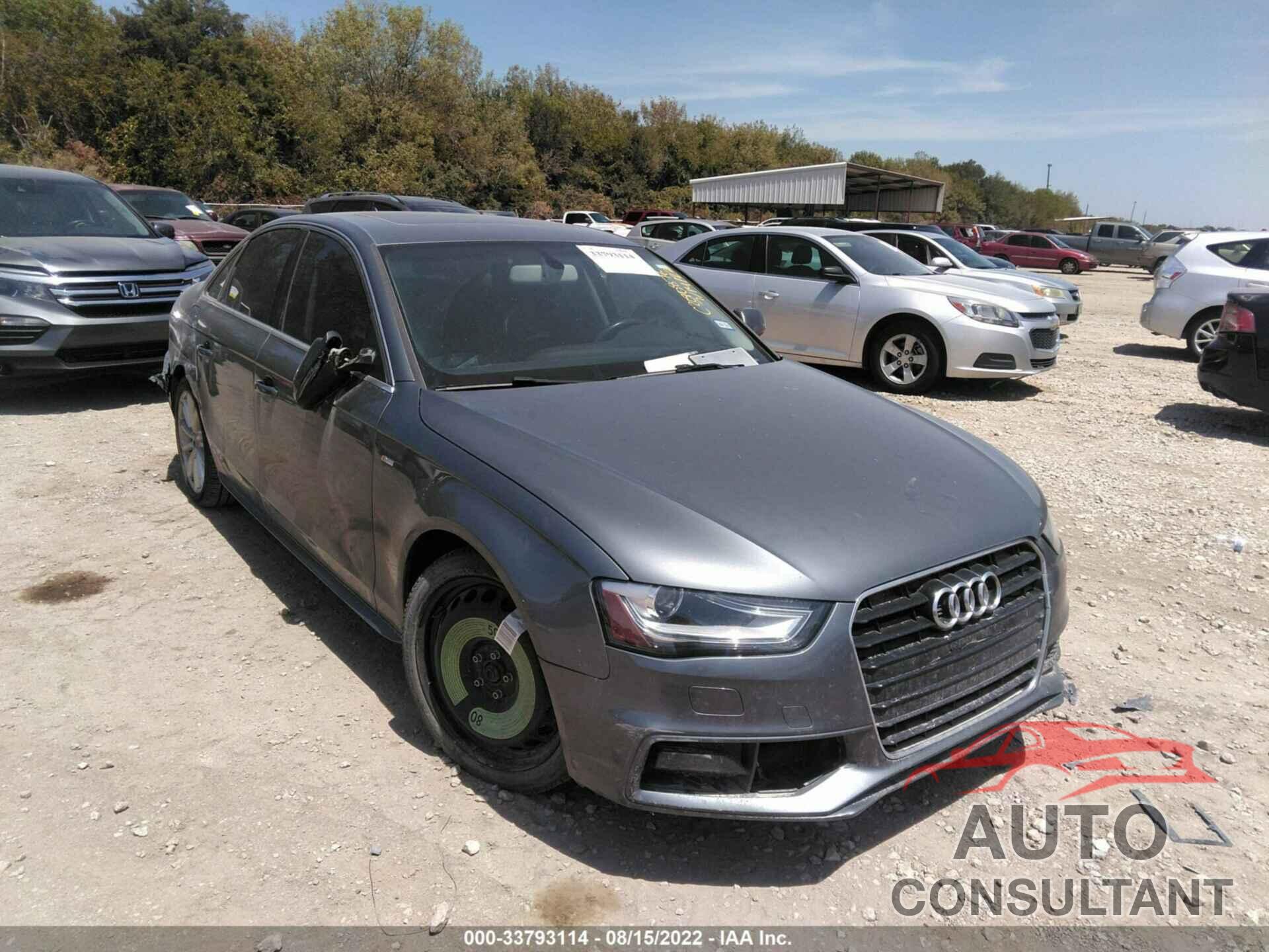 AUDI A4 2016 - WAUAFAFL4GN005416