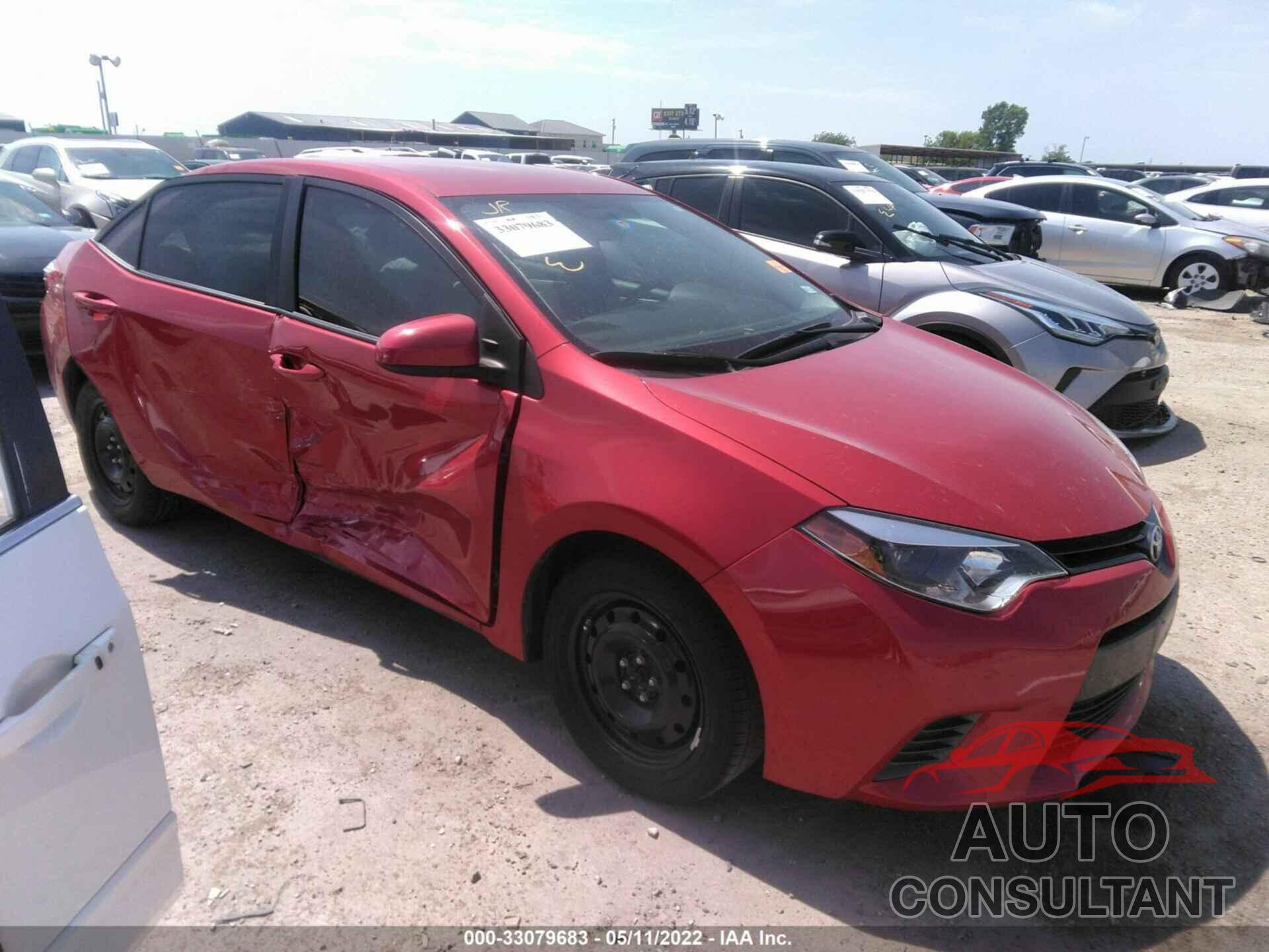 TOYOTA COROLLA 2016 - 5YFBURHE0GP525142