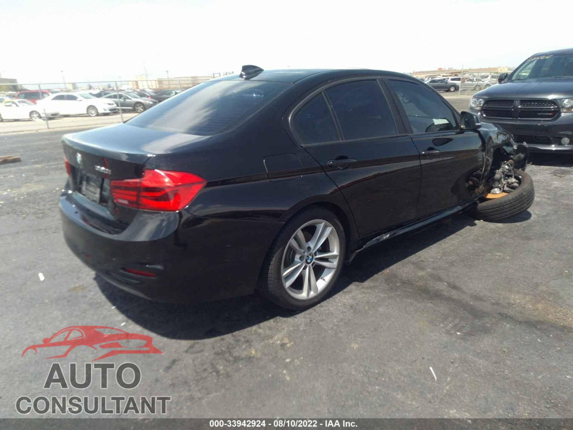BMW 3 SERIES 2016 - WBA8E1G53GNU11155