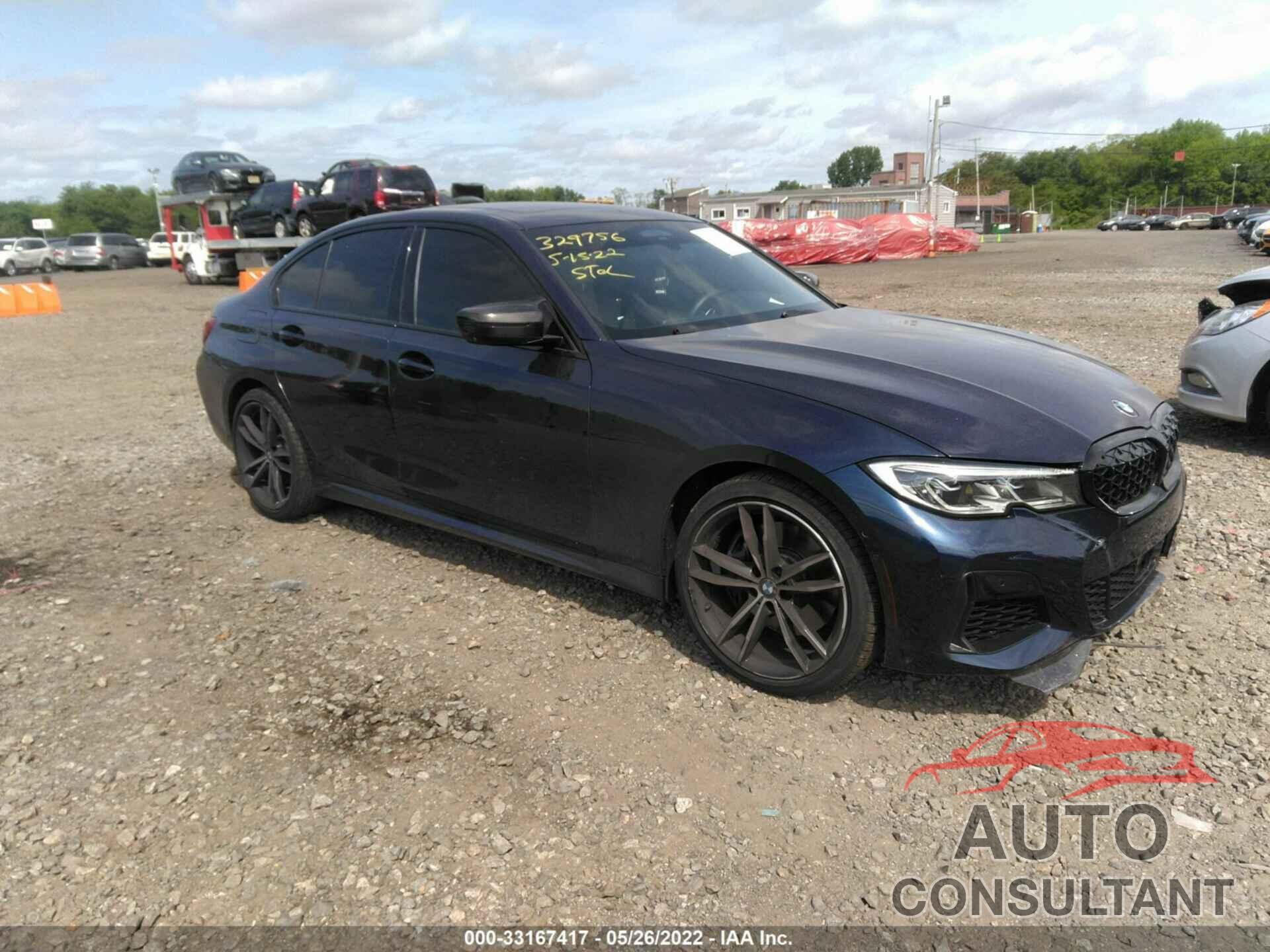 BMW 3 SERIES 2020 - WBA5U9C05LA380135