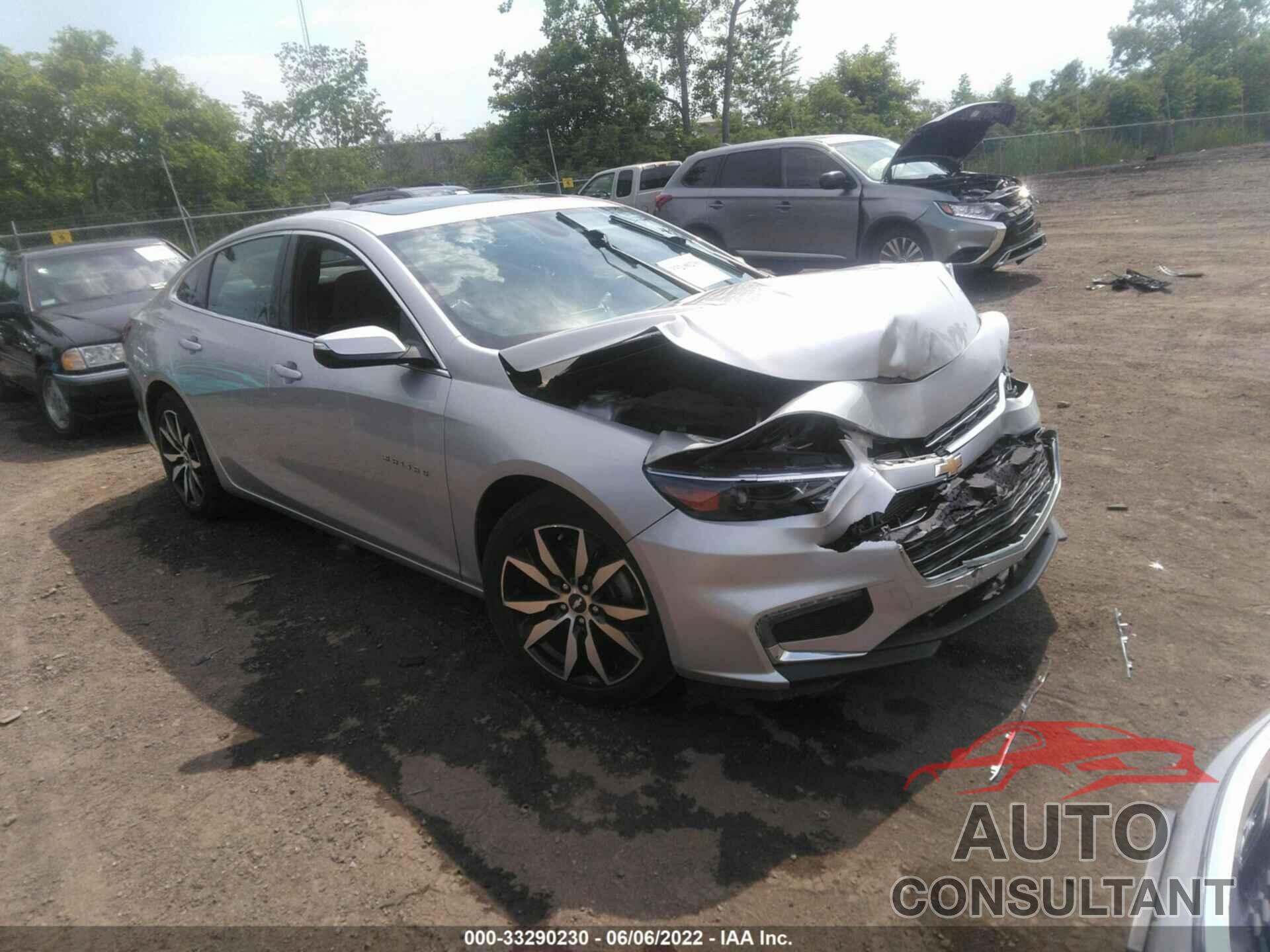 CHEVROLET MALIBU 2017 - 1G1ZE5ST9HF239092