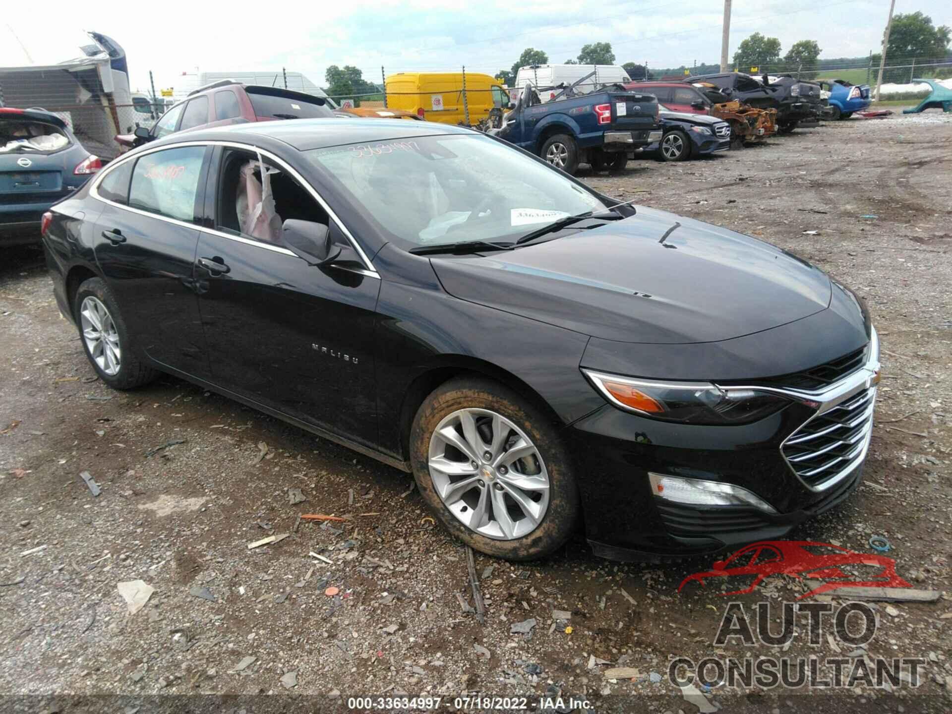 CHEVROLET MALIBU 2021 - 1G1ZD5ST6MF082120