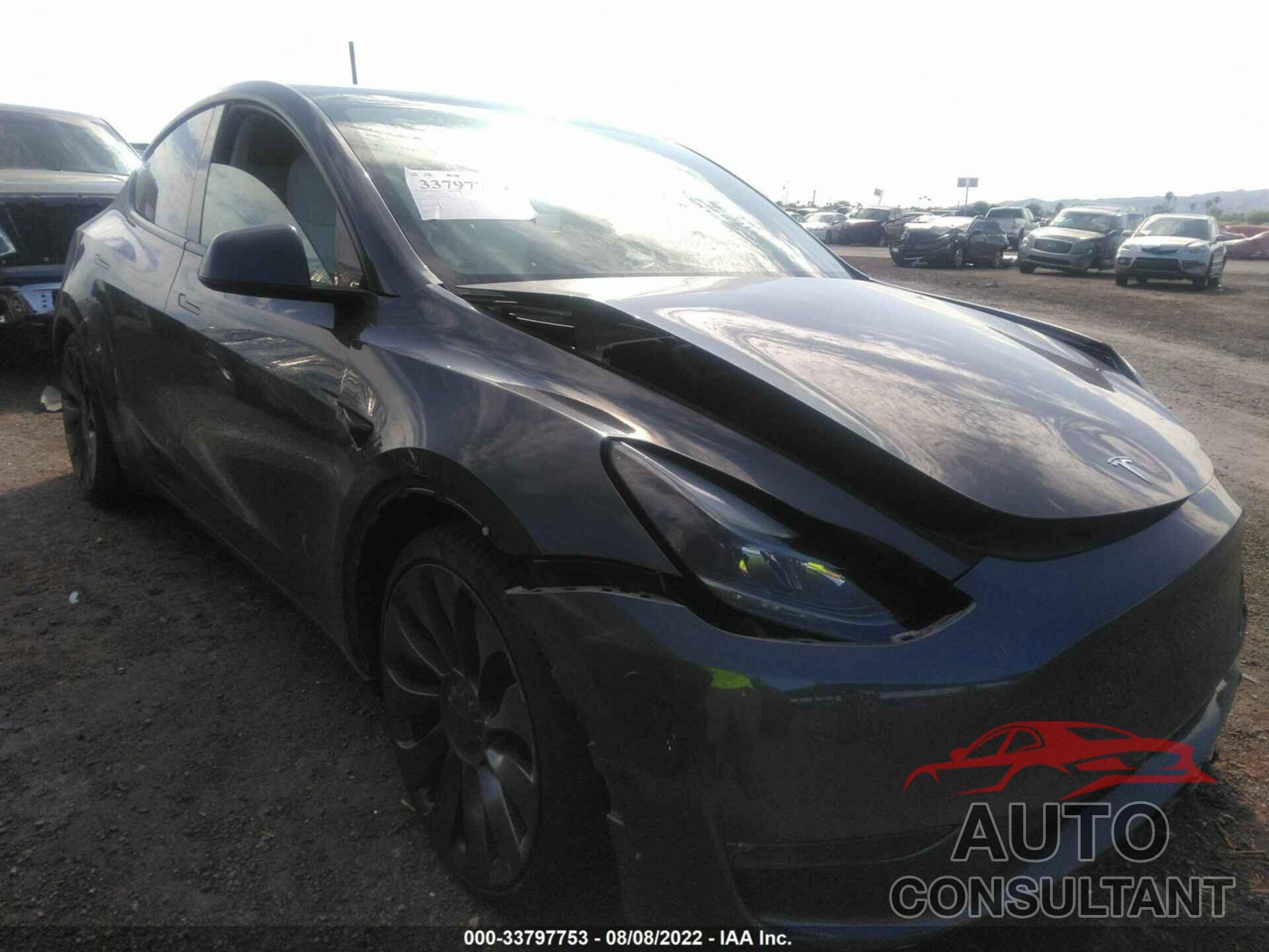 TESLA MODEL Y 2021 - 5YJYGDEF3MF134088