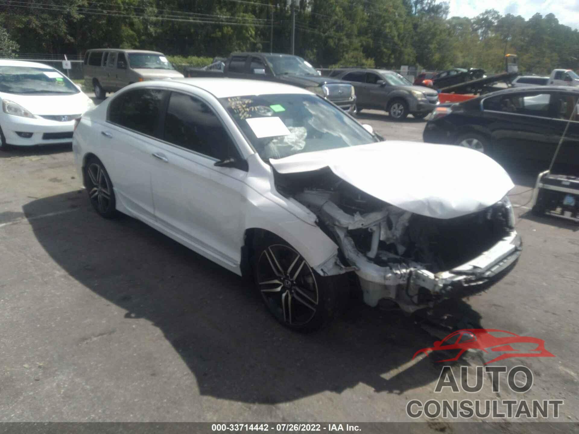 HONDA ACCORD SEDAN 2017 - 1HGCR2F51HA057414