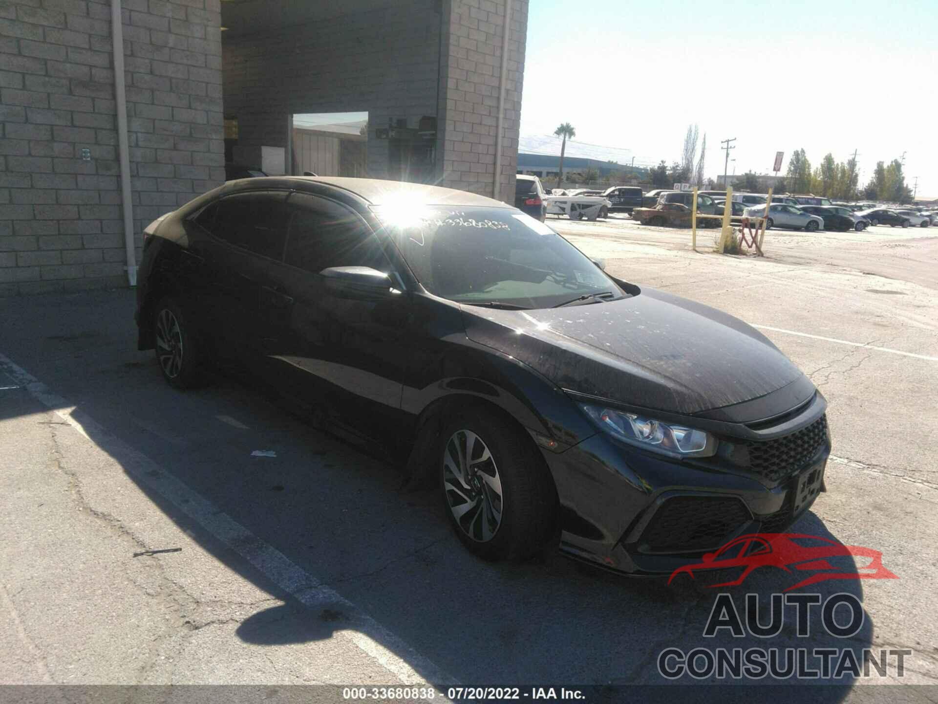 HONDA CIVIC HATCHBACK 2018 - SHHFK7H22JU424140