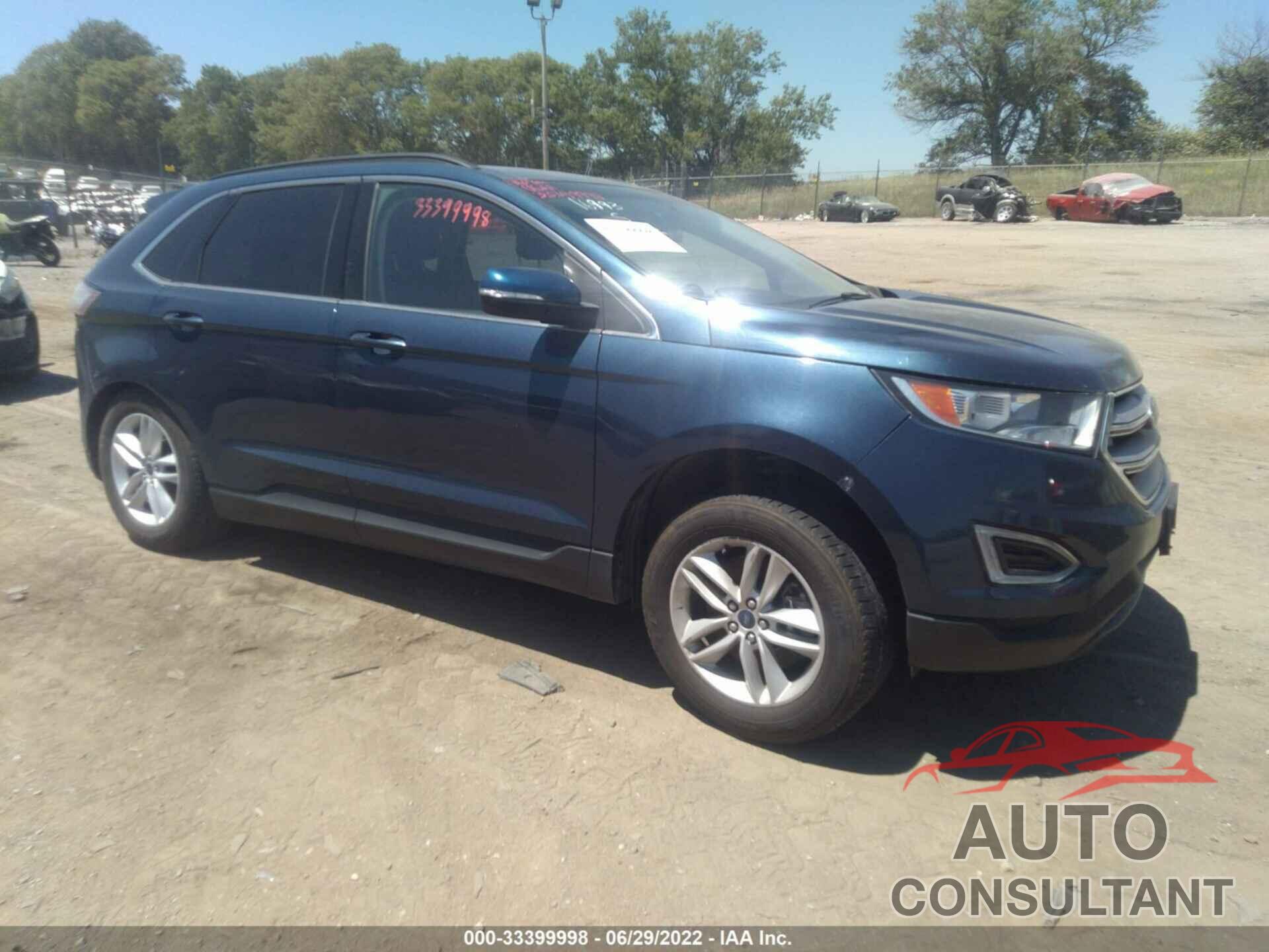 FORD EDGE 2017 - 2FMPK4J92HBB37461