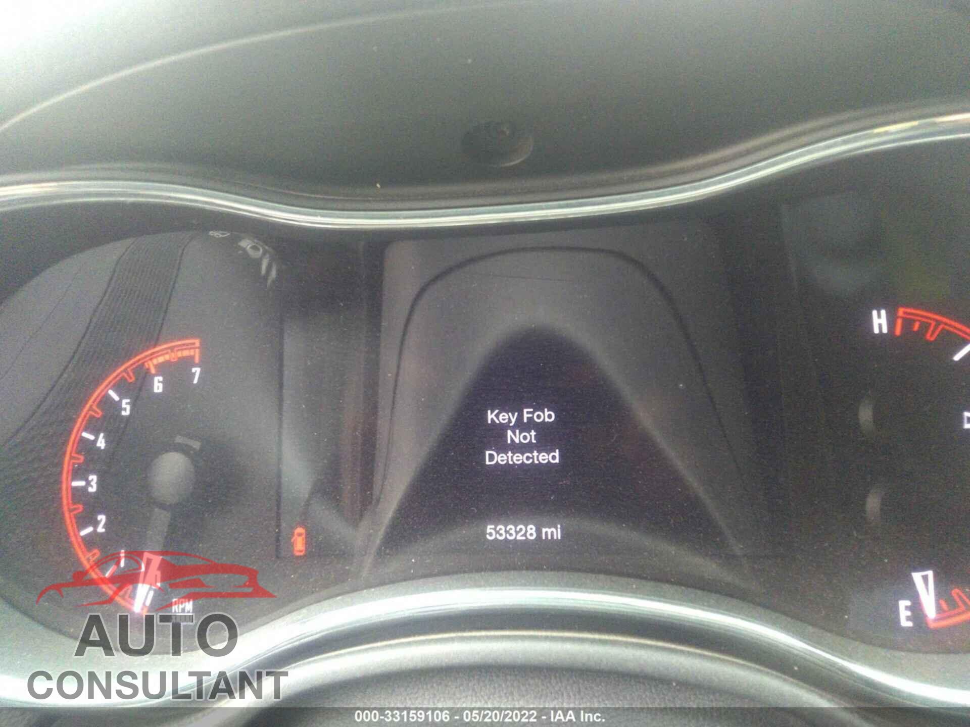 DODGE DURANGO 2017 - 1C4SDHCT1HC869847