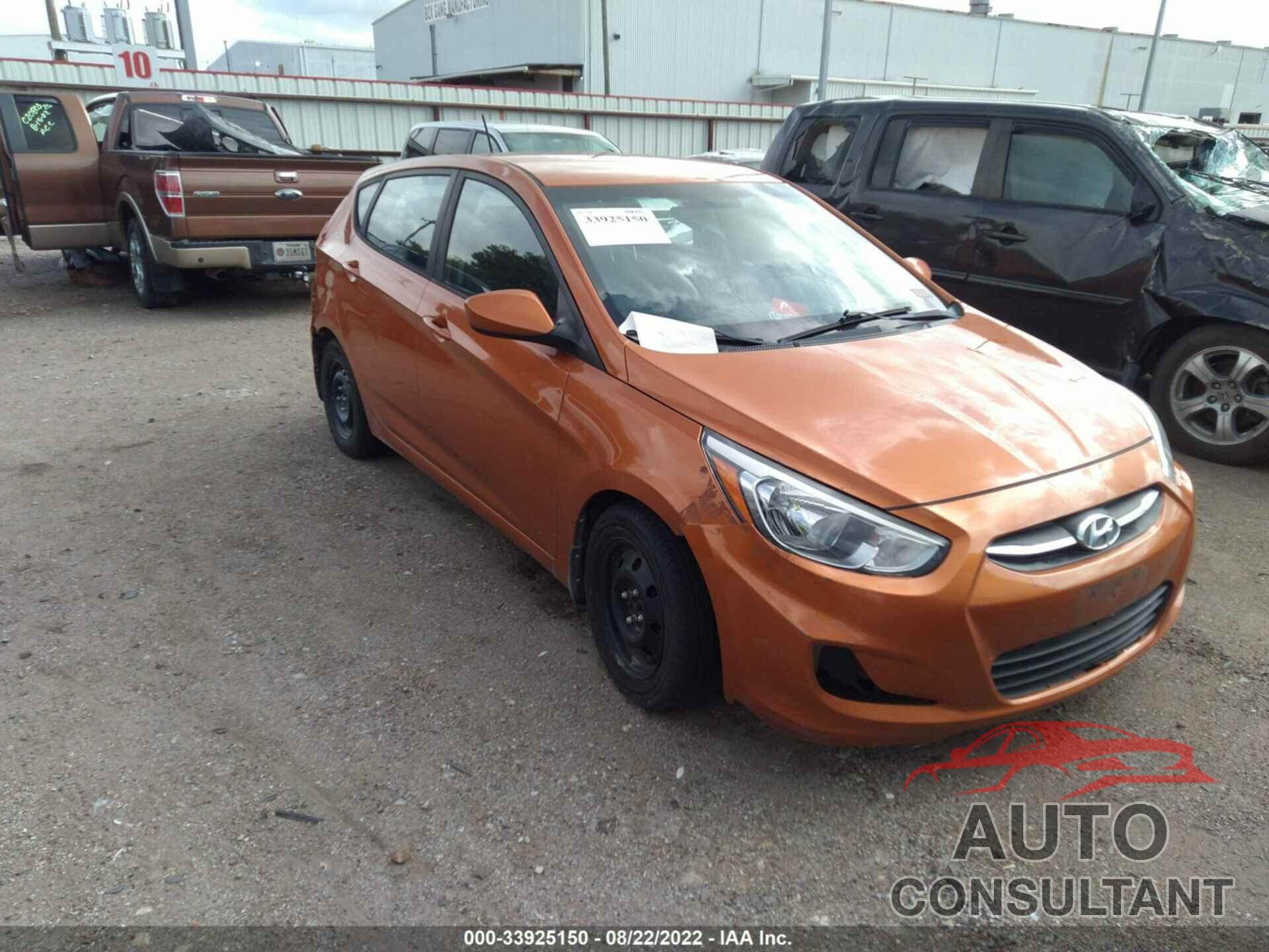 HYUNDAI ACCENT 2017 - KMHCT5AE2HU322411