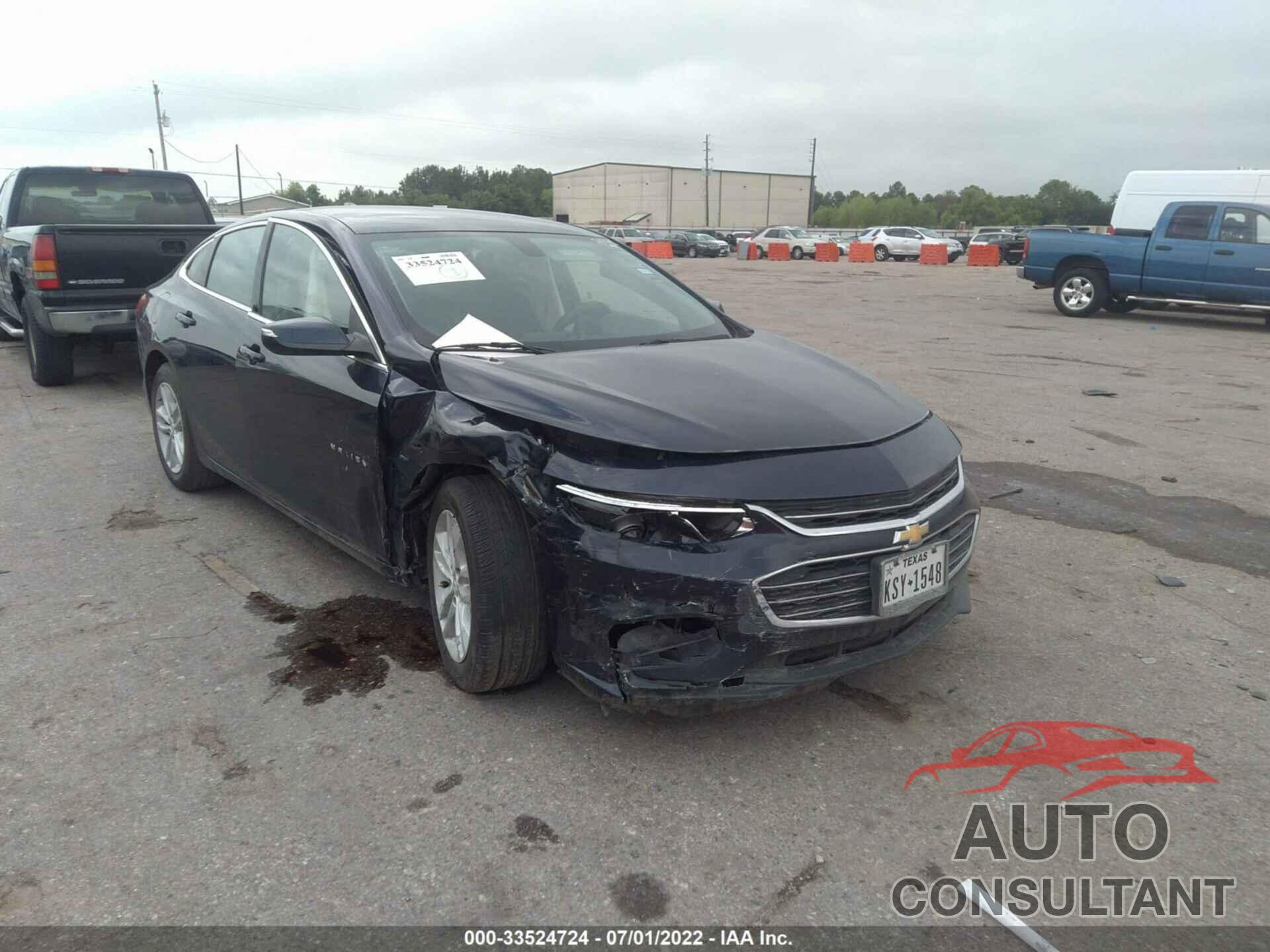 CHEVROLET MALIBU 2016 - 1G1ZE5ST5GF222532