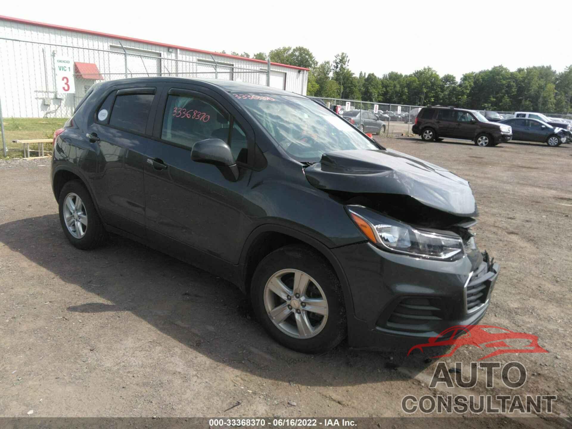 CHEVROLET TRAX 2019 - 3GNCJKSB0KL383486