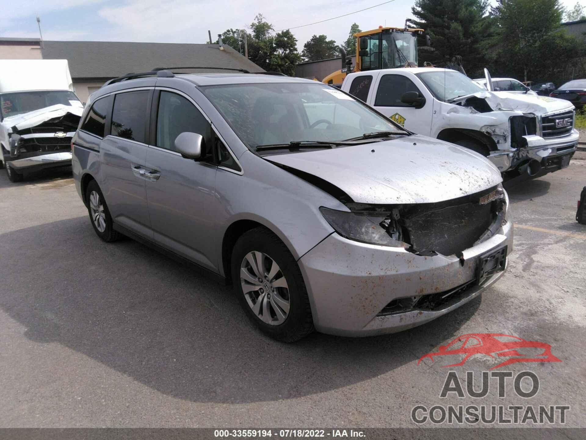 HONDA ODYSSEY 2016 - 5FNRL5H62GB011596