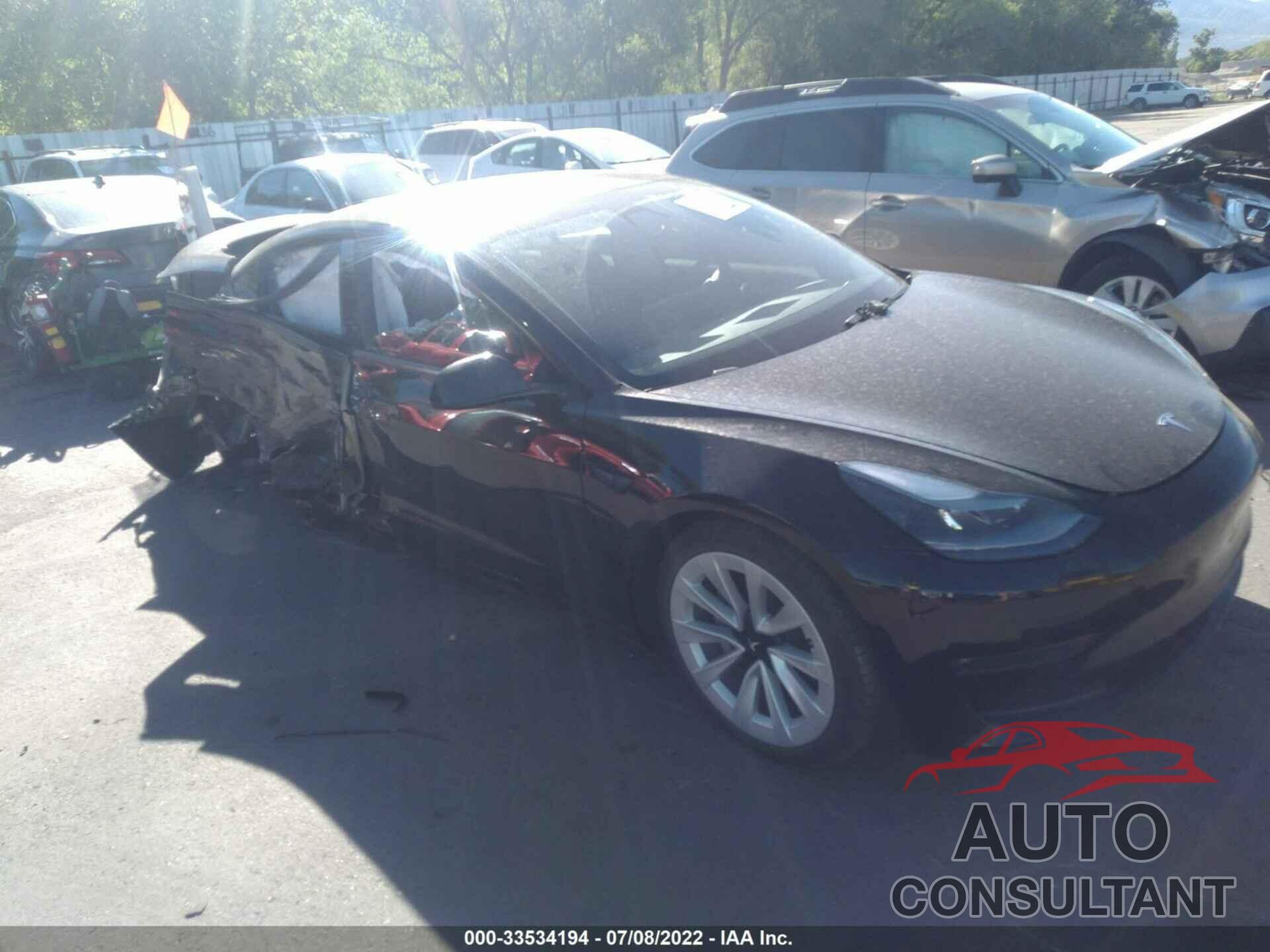 TESLA MODEL 3 2021 - 5YJ3E1EBXMF050488
