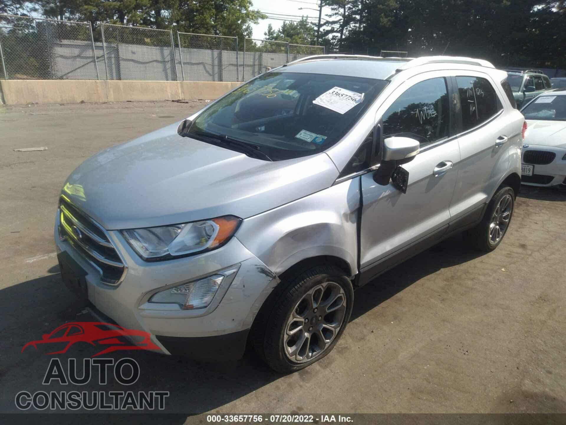 FORD ECOSPORT 2020 - MAJ6S3KL7LC352837